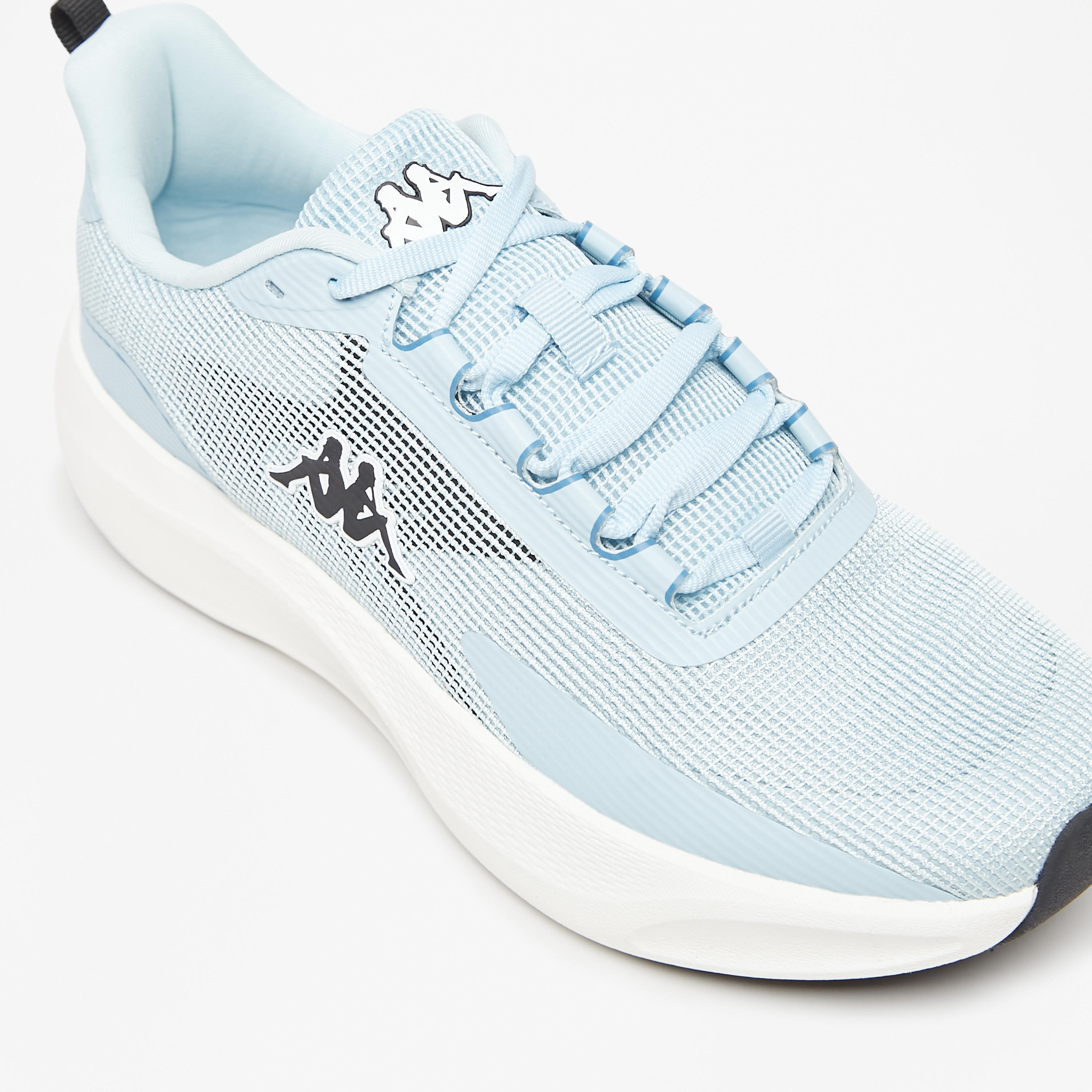 Kappa Women's Textured Lace-Up Trainer Shoes with Cushioning-women-shoes-sneakers-image-5