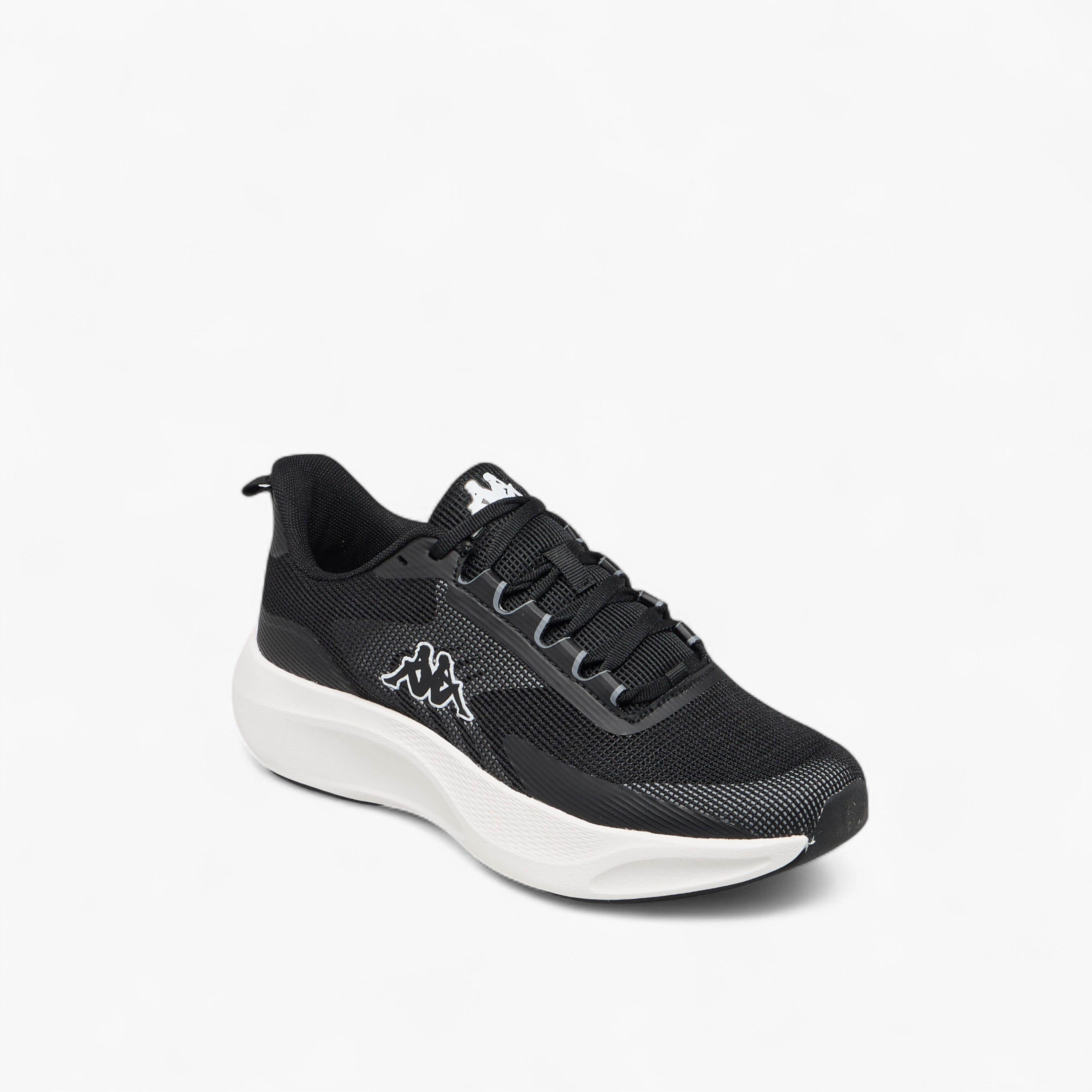 Kappa Women's Textured Lace-Up Sports Shoes with Pull Tab-women-shoes-sports-image-3