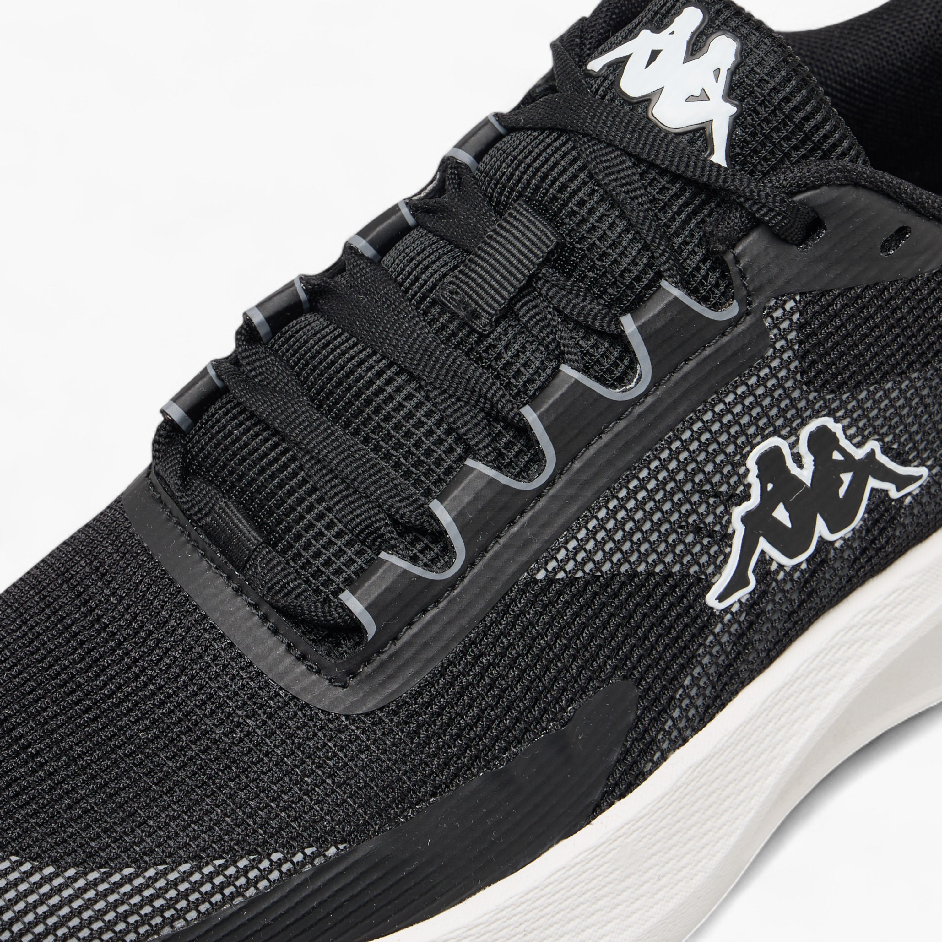 Kappa Women's Textured Lace-Up Sports Shoes with Pull Tab-women-shoes-sports-image-5