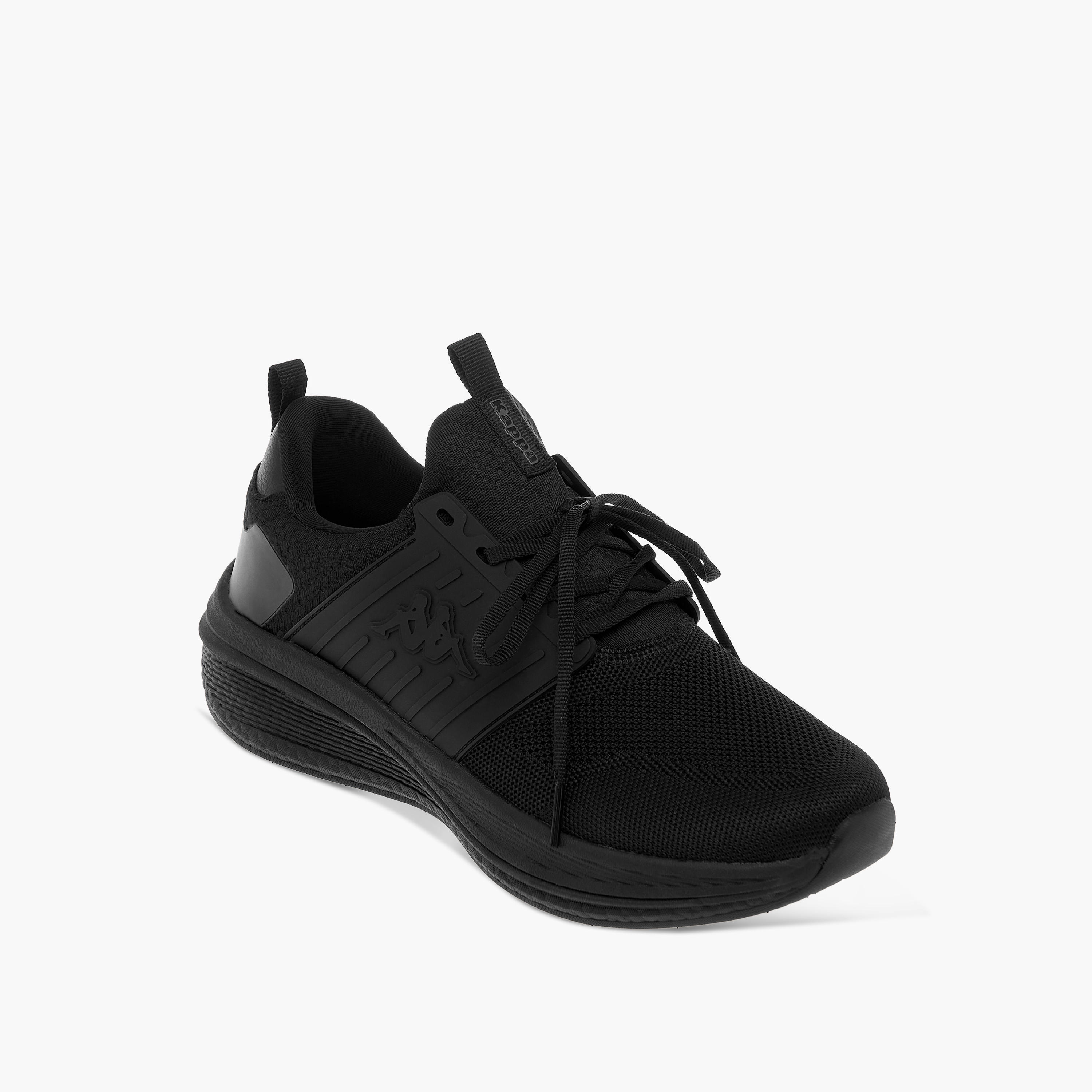 Kappa Women's Monotone Sports Shoes with Lace-Up Closure-women-shoes-sneakers-image-2