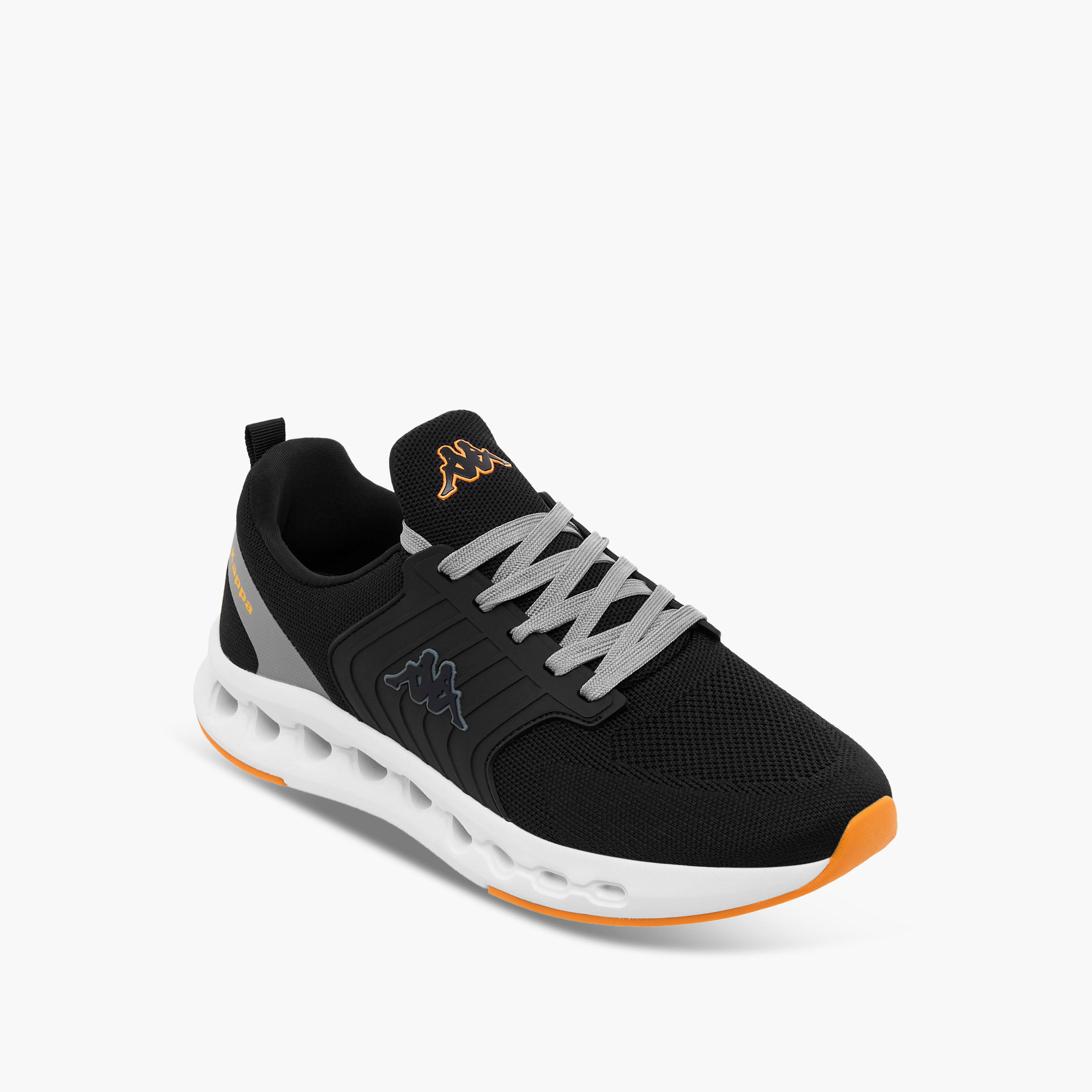 حذاء رياضي برباط إغلاق ونقوش شعار للرجال من كابا-men-shoes-sports-image-3