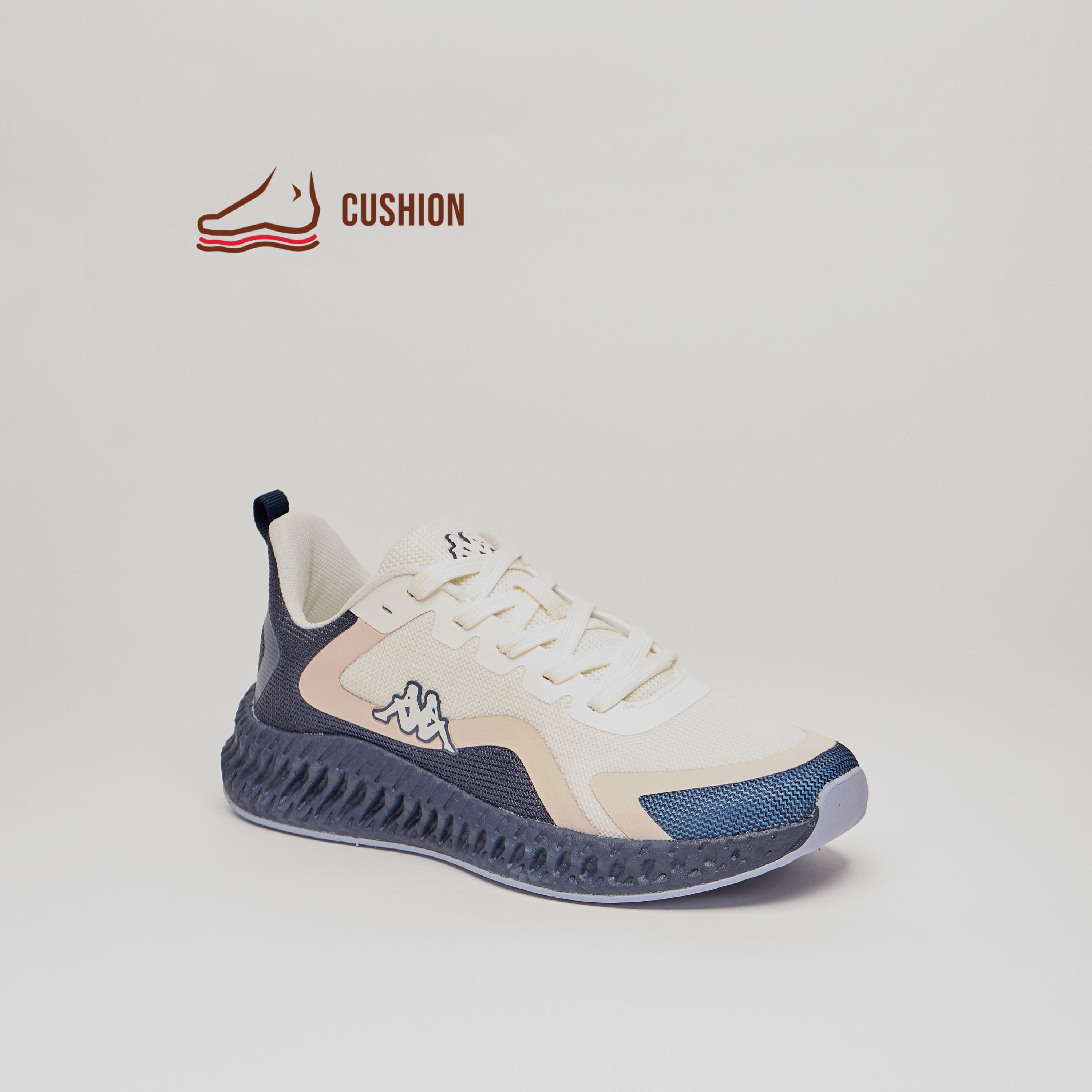 Kappa Women's Colourblock Sports Shoes with Lace-Up Closure-women-shoes-sneakers-image-1