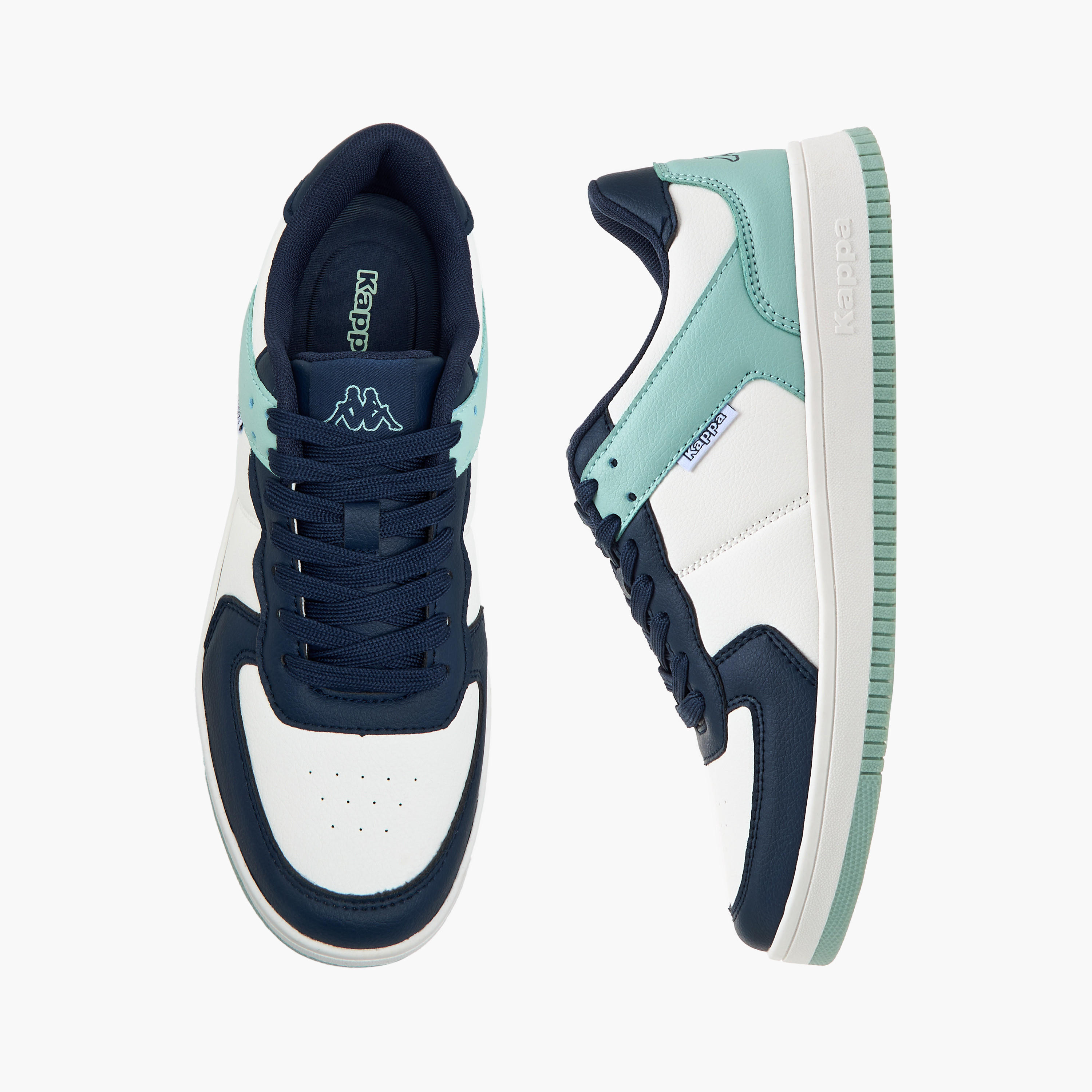 Kappa Men's Colourblock Lace-Up Sneakers-women-shoes-sneakers-image-1