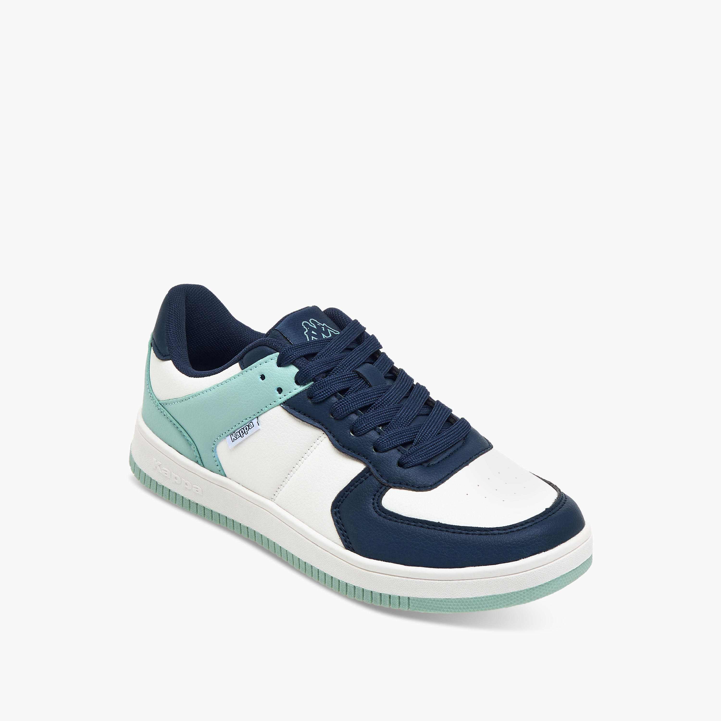 Kappa Men's Colourblock Lace-Up Sneakers-women-shoes-sneakers-image-2