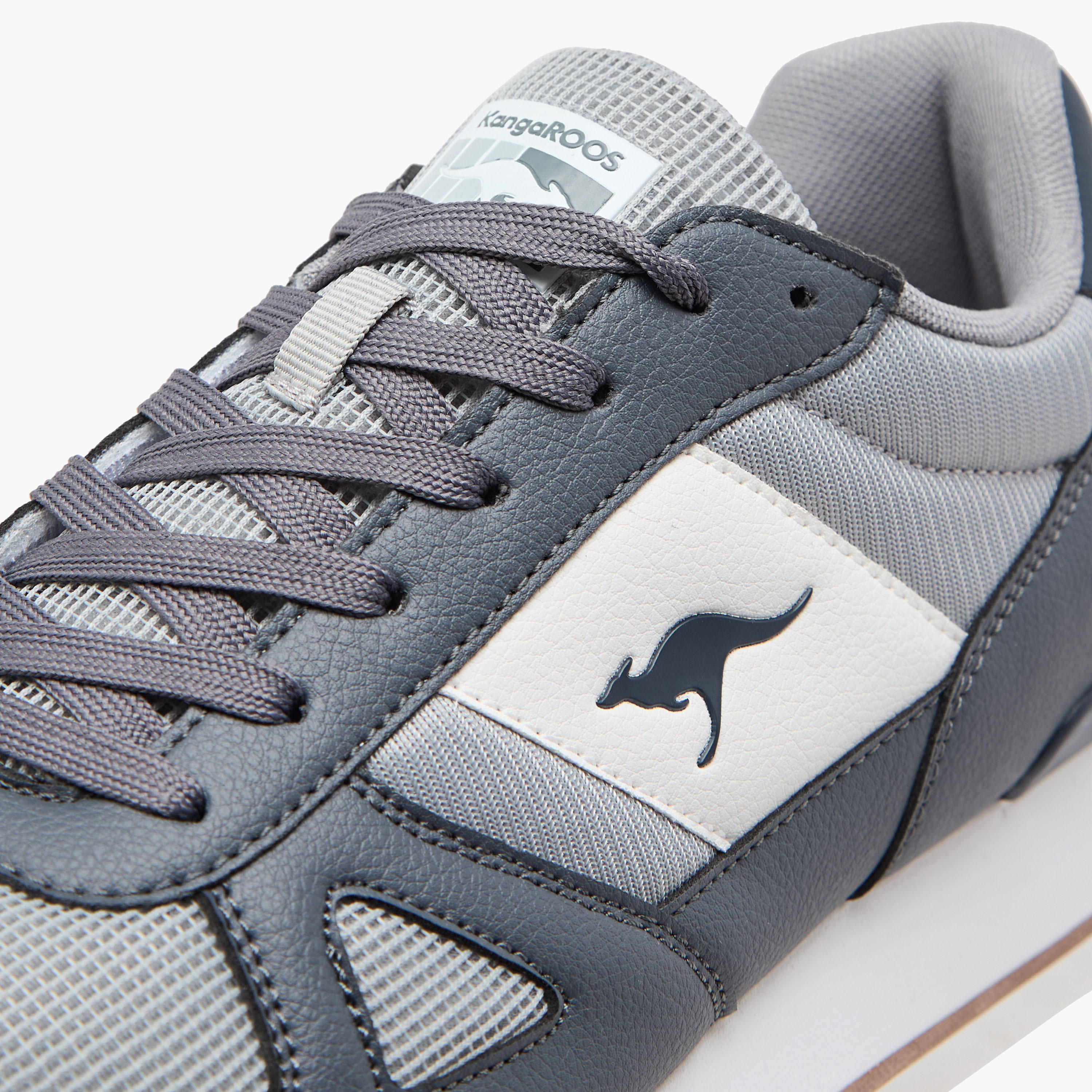 KangaROOS Men's Panelled Lace-Up Sports Shoes-sports-men-shoes-image-4