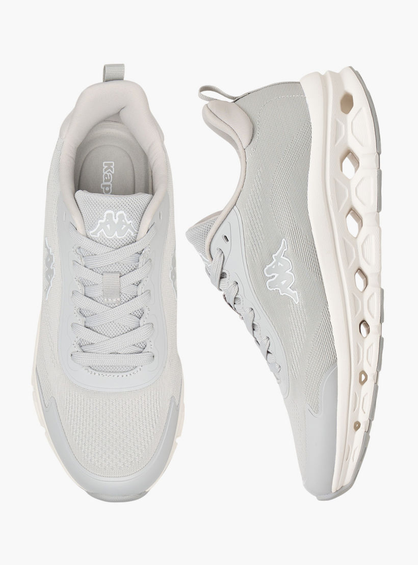 حذاء رياضي برباط إغلاق طبعات شعار للنساء من كابا-women-shoes-sports-image-1
