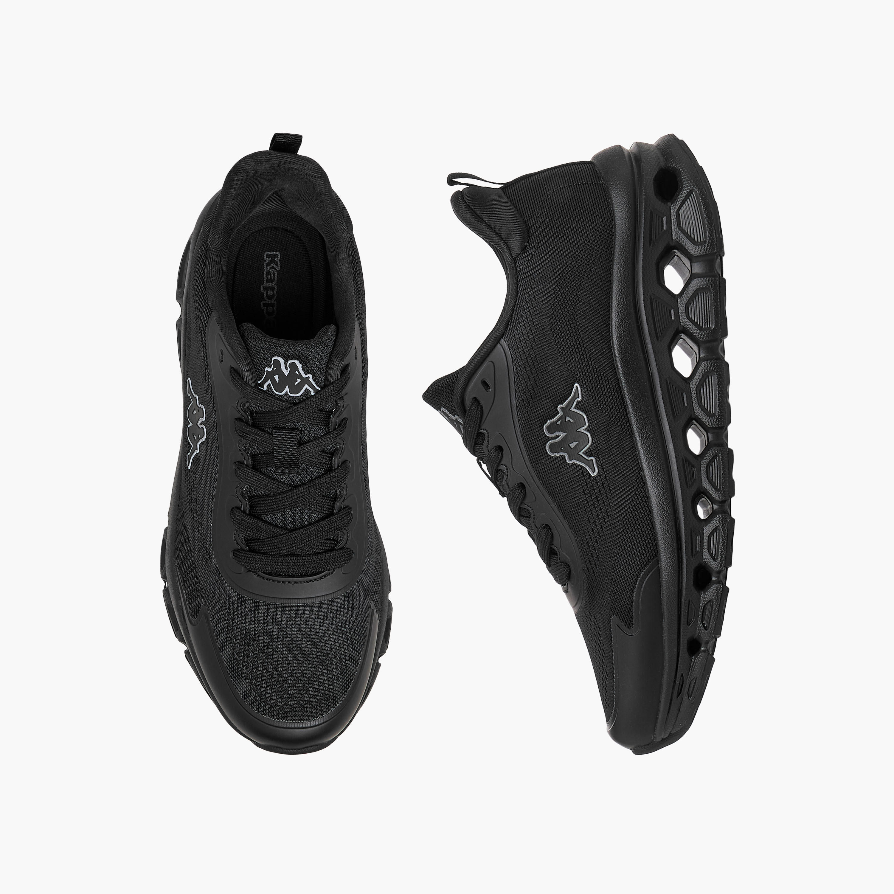 Kappa Women's Logo Detail Sports Shoes with Lace-Up Closure-women-shoes-sports-image-1