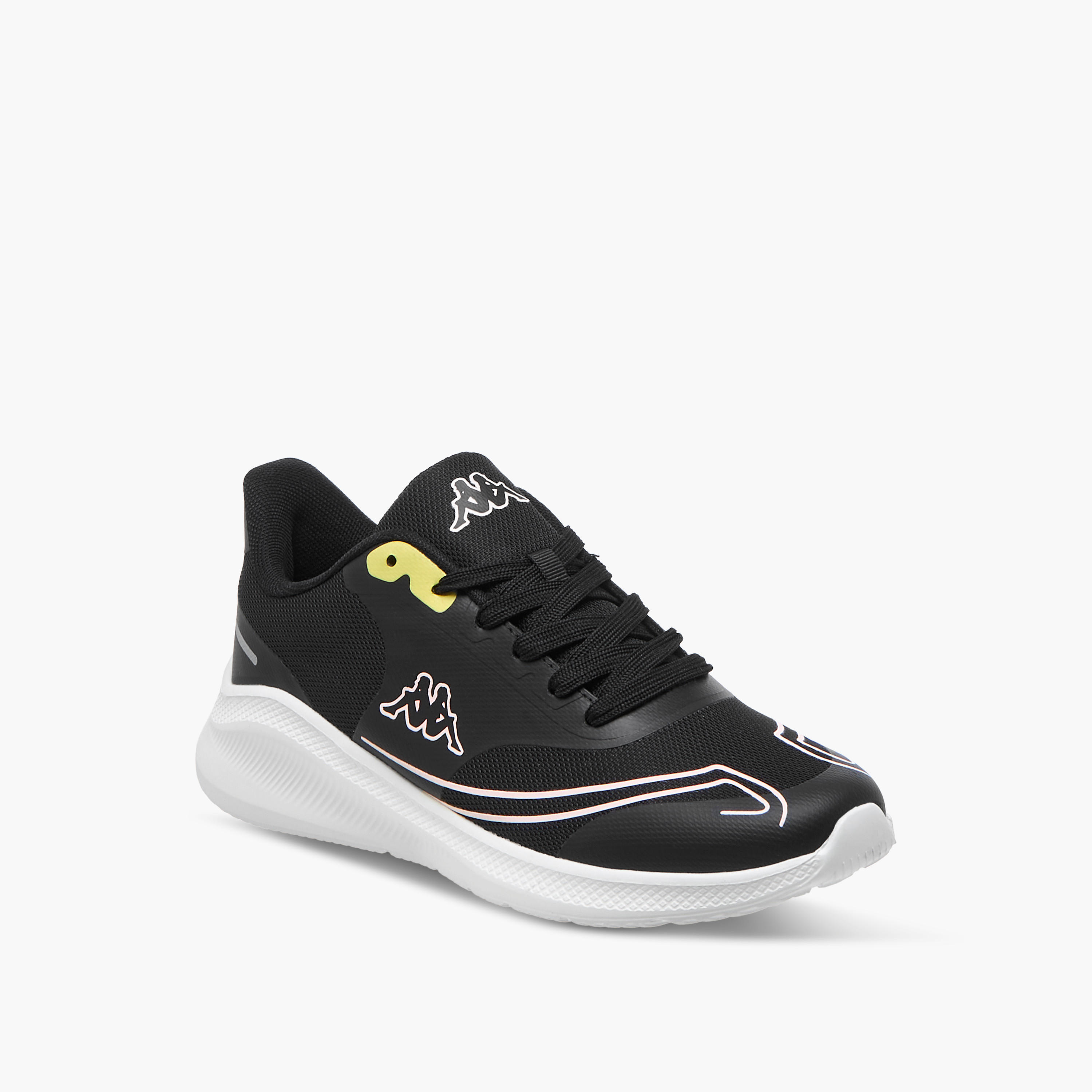حذاء رياضي للنساء بطبعات شعار مع إغلاق رباط من كابا-women-shoes-sports-image-2