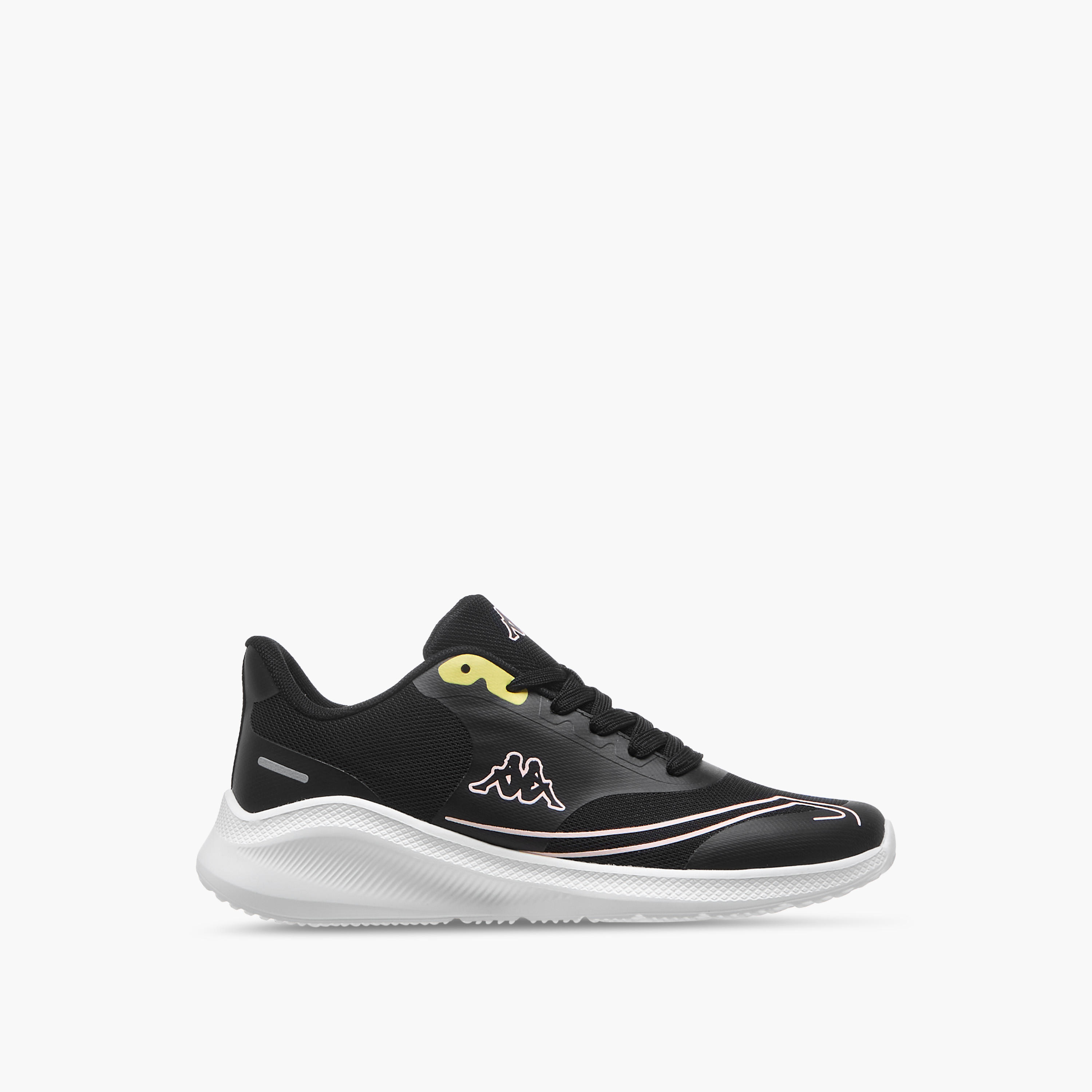حذاء رياضي للنساء بطبعات شعار مع إغلاق رباط من كابا-women-shoes-sports-image-3