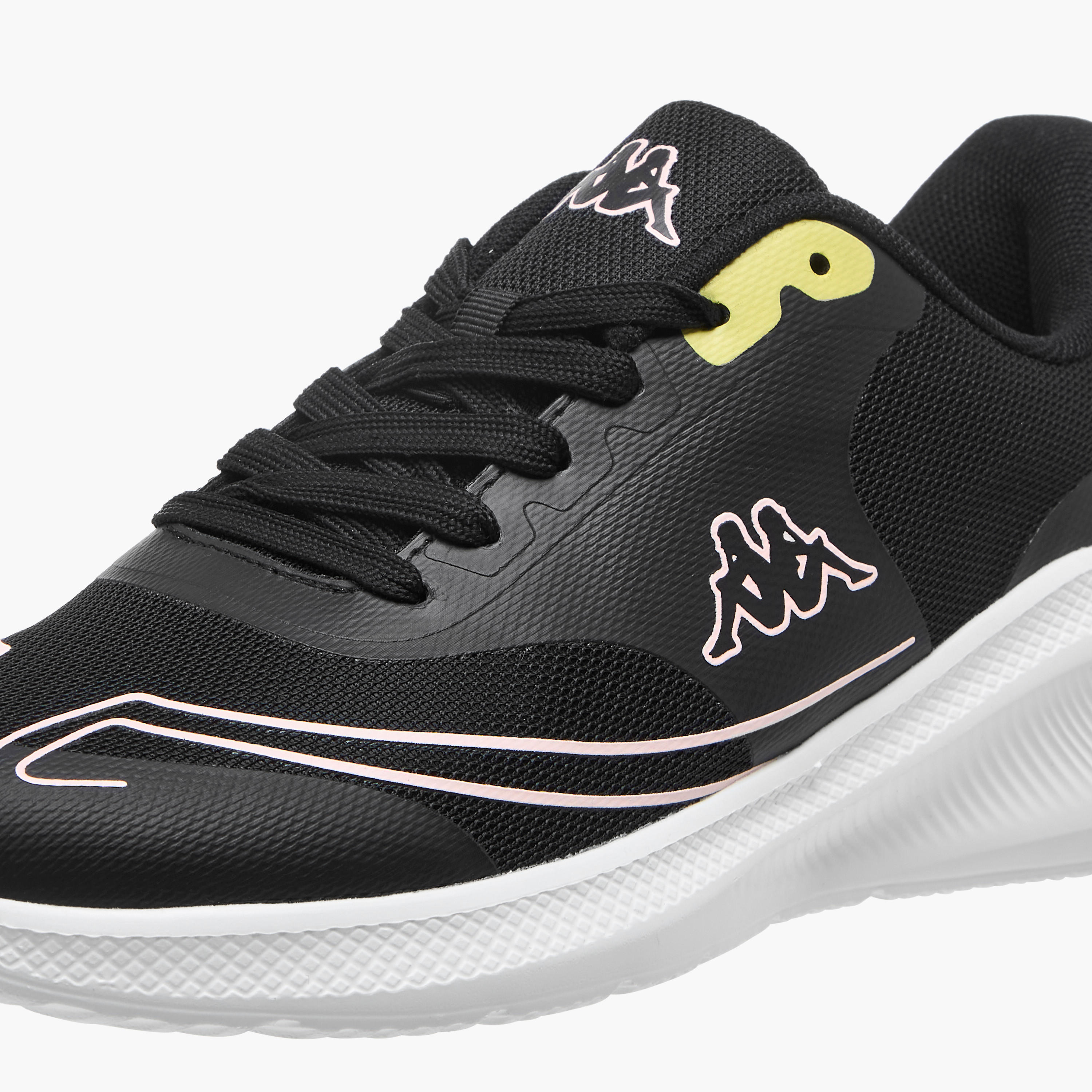 حذاء رياضي للنساء بطبعات شعار مع إغلاق رباط من كابا-women-shoes-sports-image-4