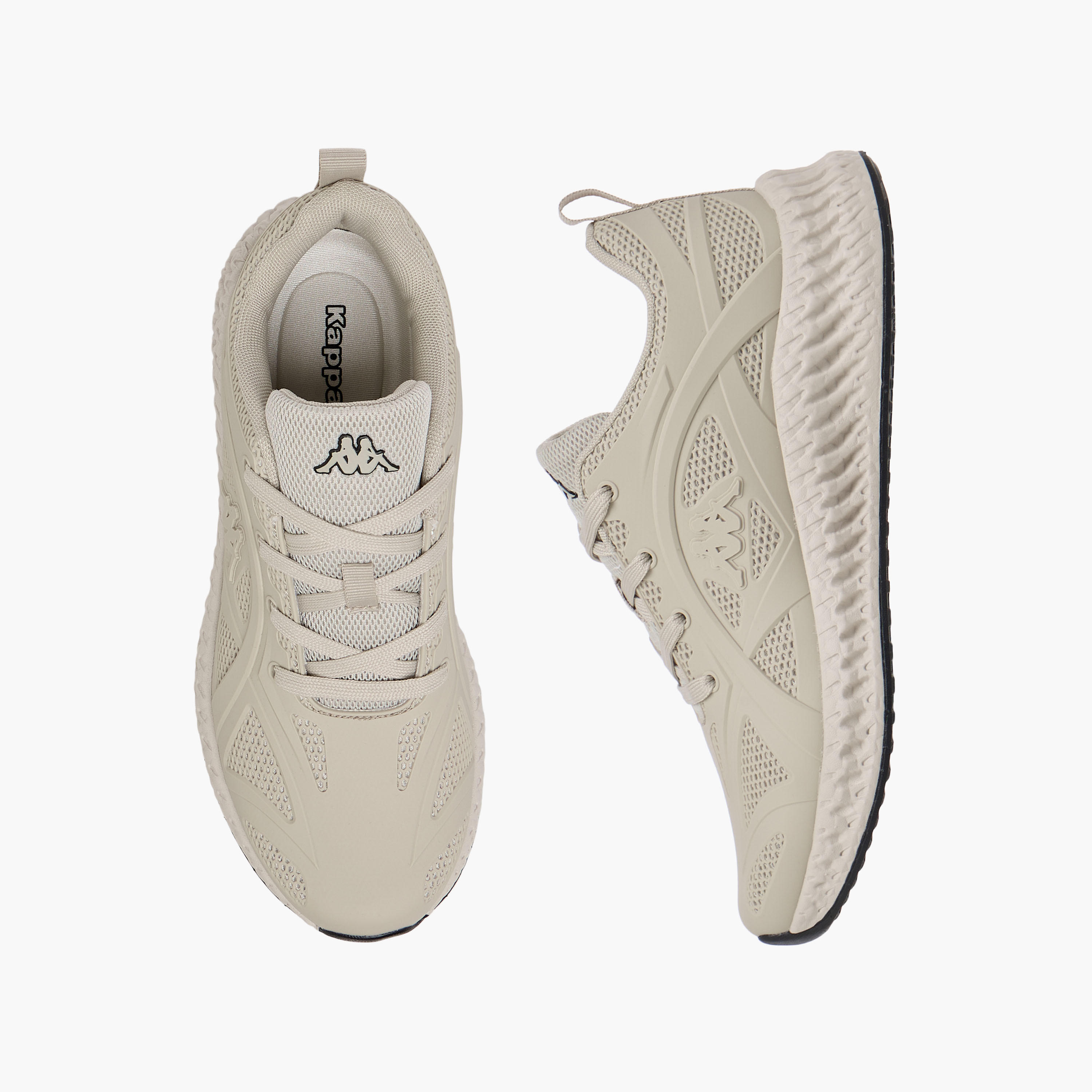 Kappa Women's Panelled Sports Shoes with Lace-Up Closure-women-shoes-sports-image-1