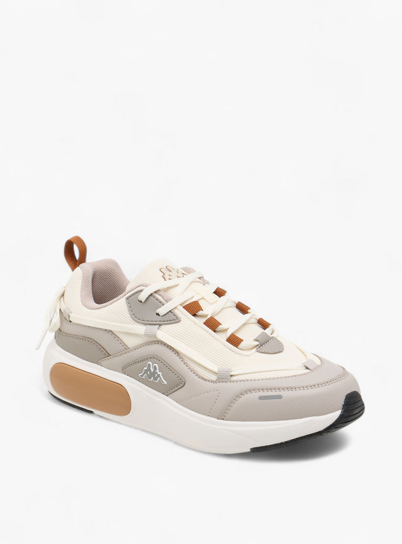 Kappa Women's Panelled Lace-Up Sneakers-women-shoes-sneakers-image-2