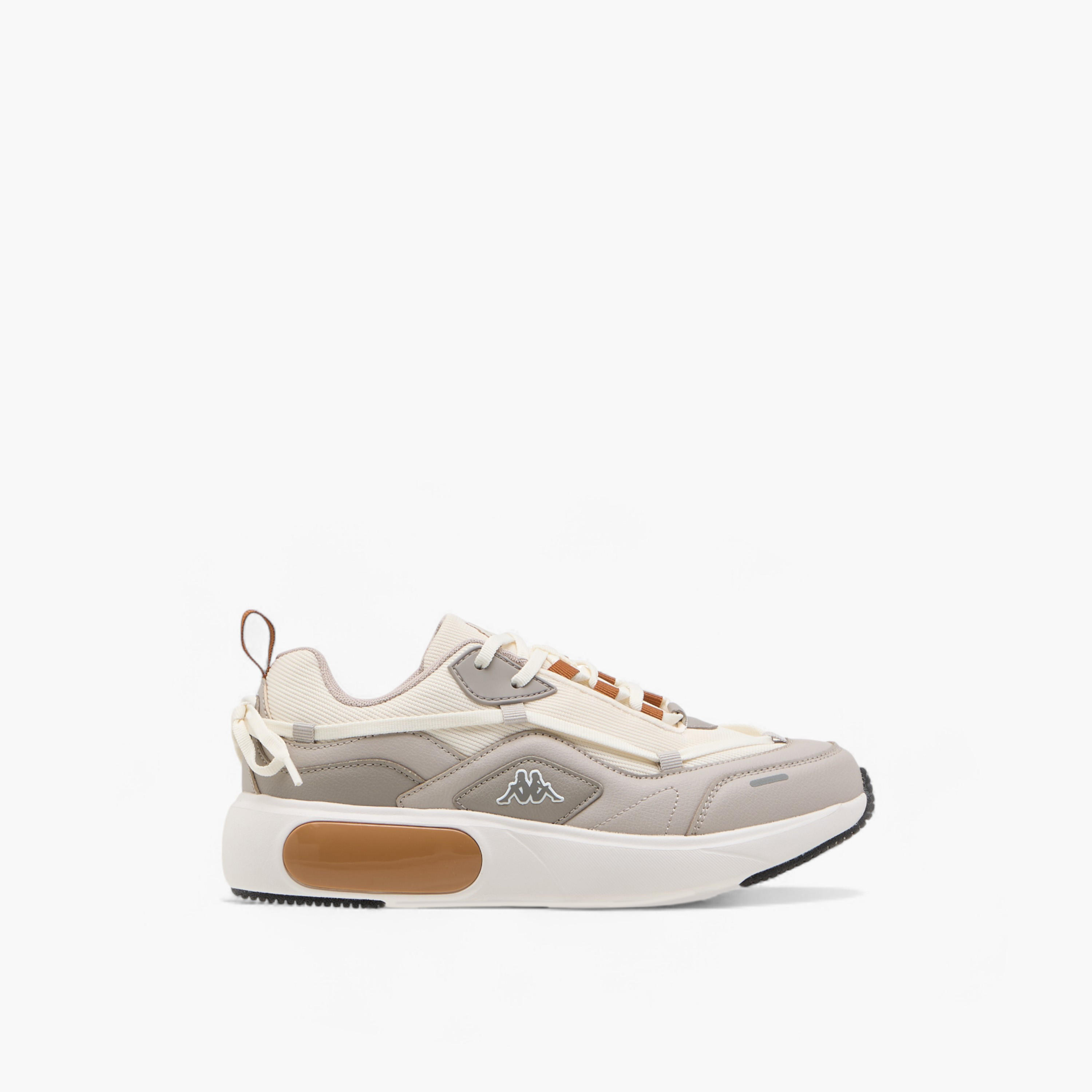 Kappa Women's Panelled Lace-Up Sneakers-women-shoes-sneakers-image-3