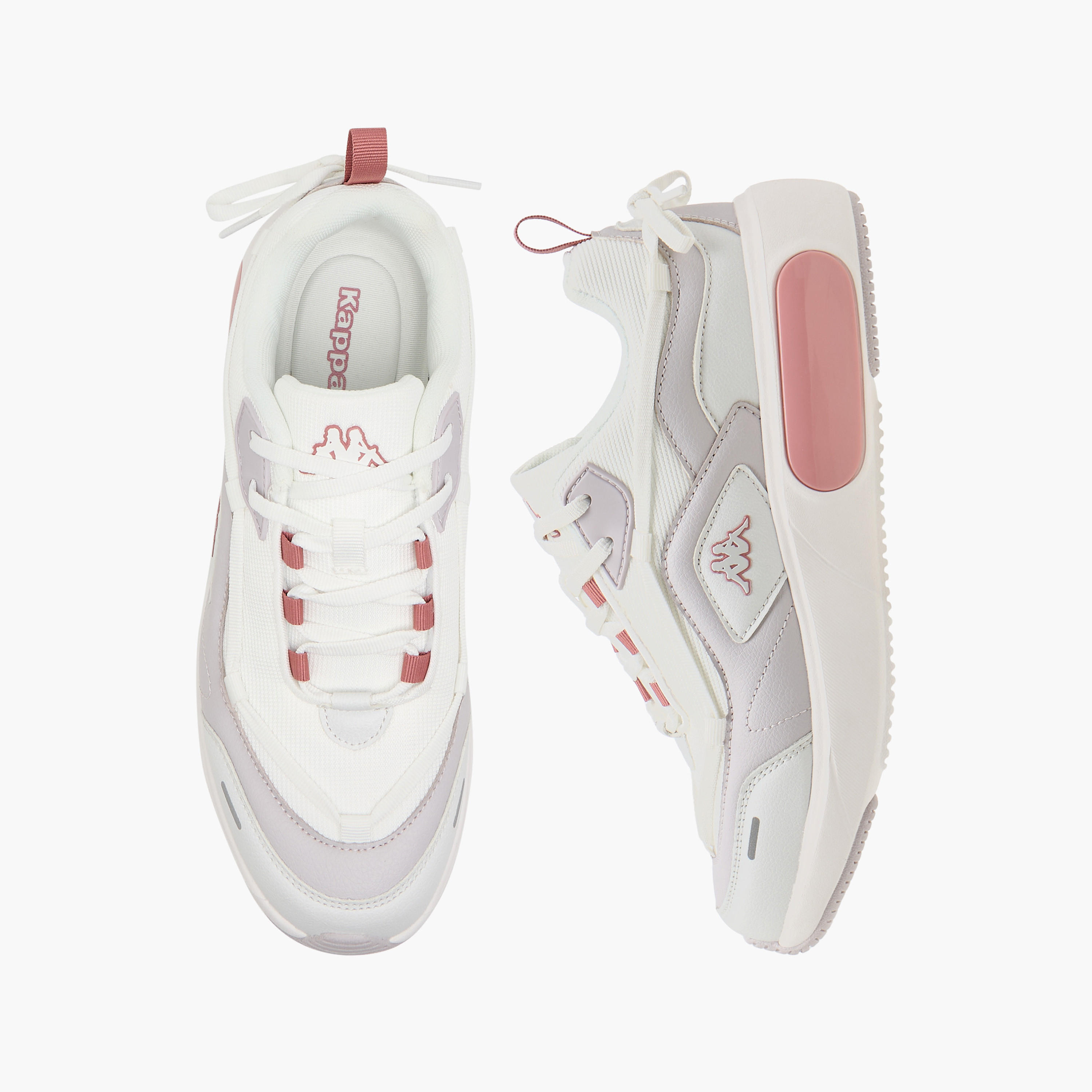 Kappa Women's Panelled Lace-Up Sports Shoes-women-shoes-sneakers-image-1