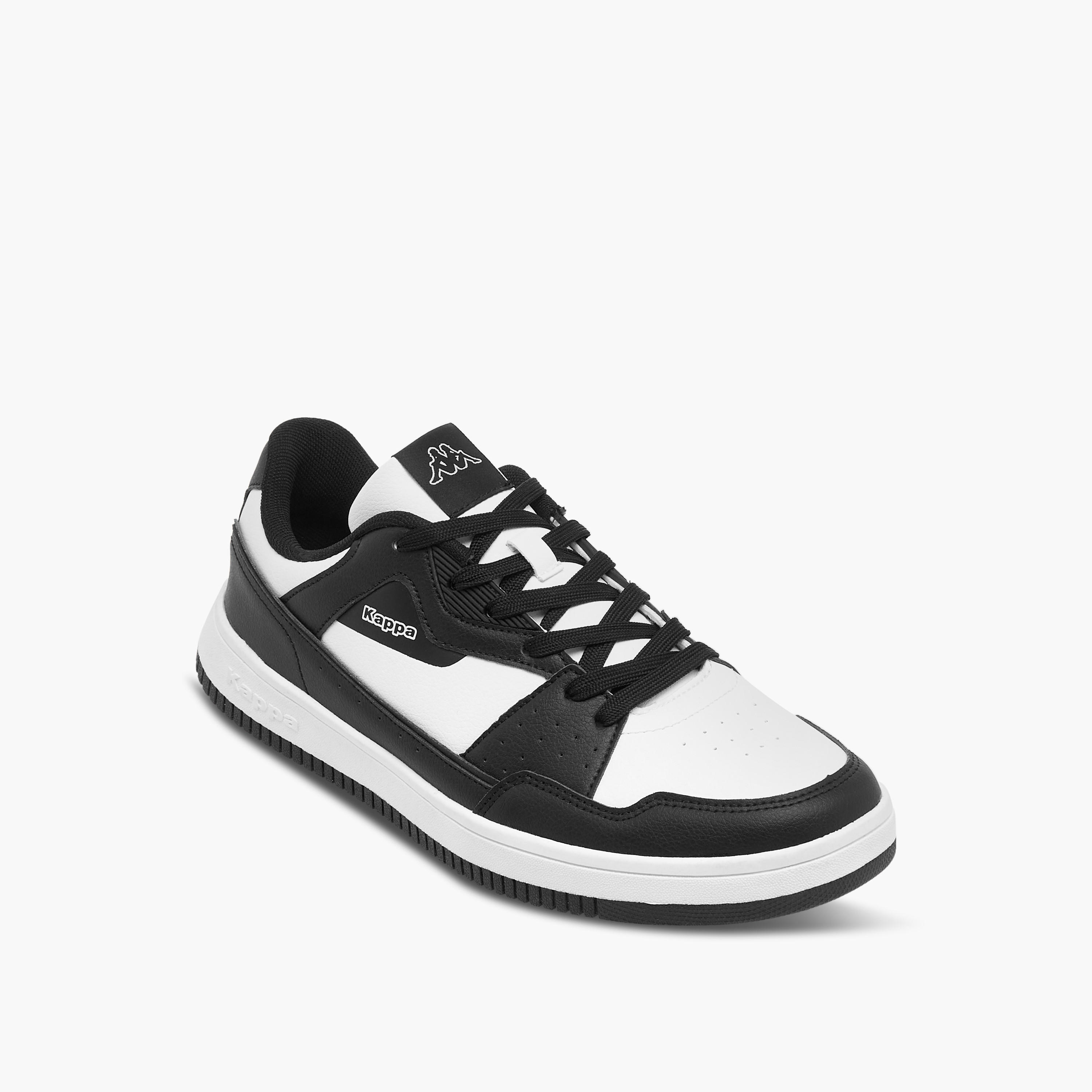 Kappa Men's Panelled Lace-Up Ankle Sneakers-men-shoes-sneakers-image-2