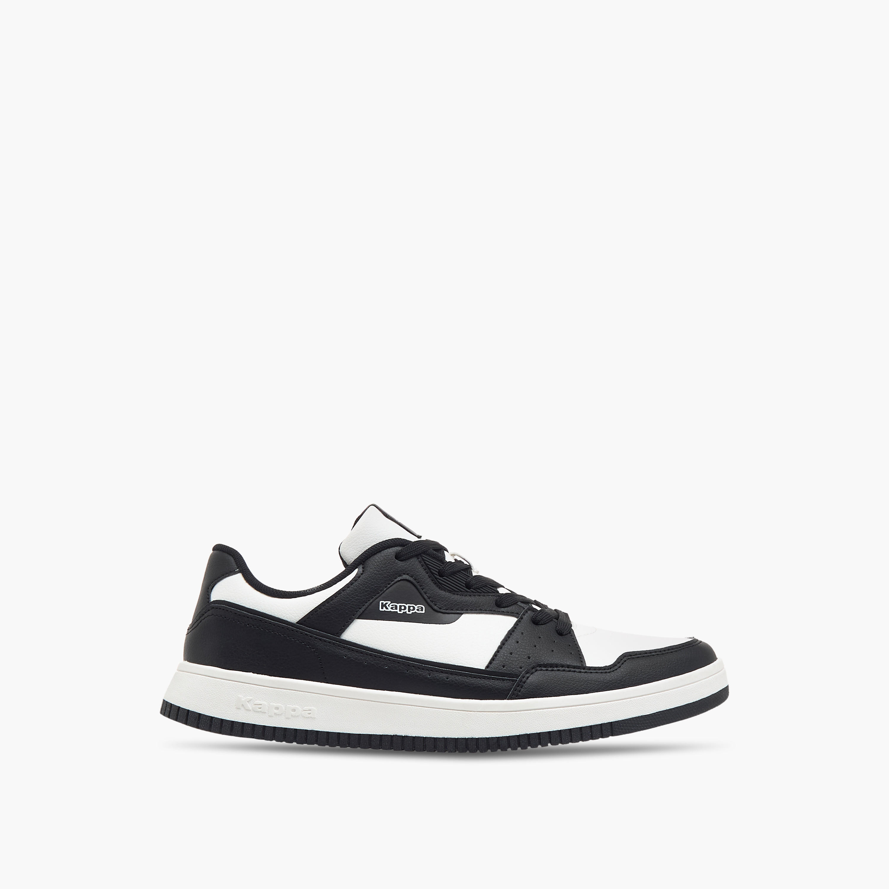 Kappa Men's Panelled Lace-Up Ankle Sneakers-men-shoes-sneakers-image-3