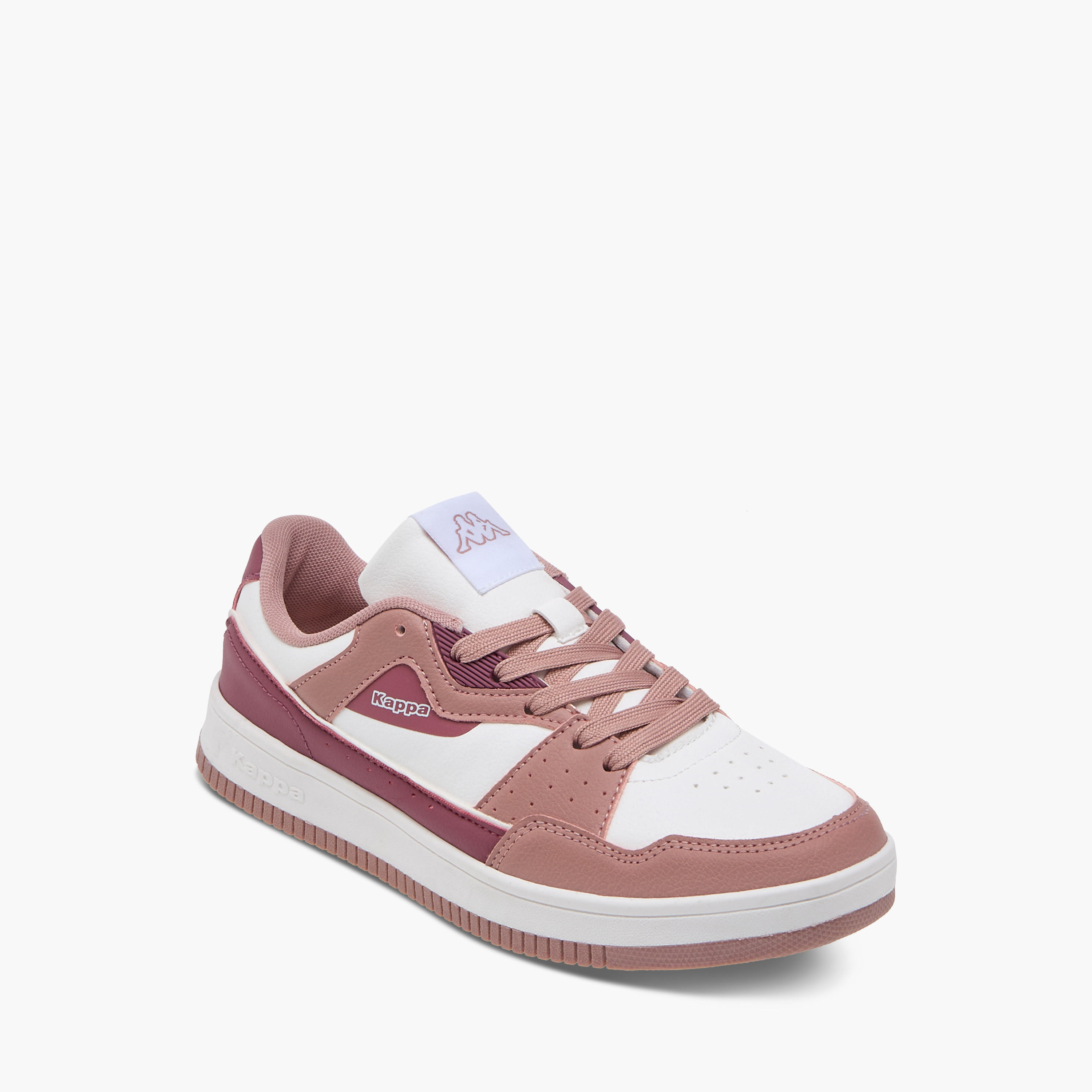 Kappa Women's Colourblock Sneakers with Lace-Up Closure-women-shoes-sneakers-image-2