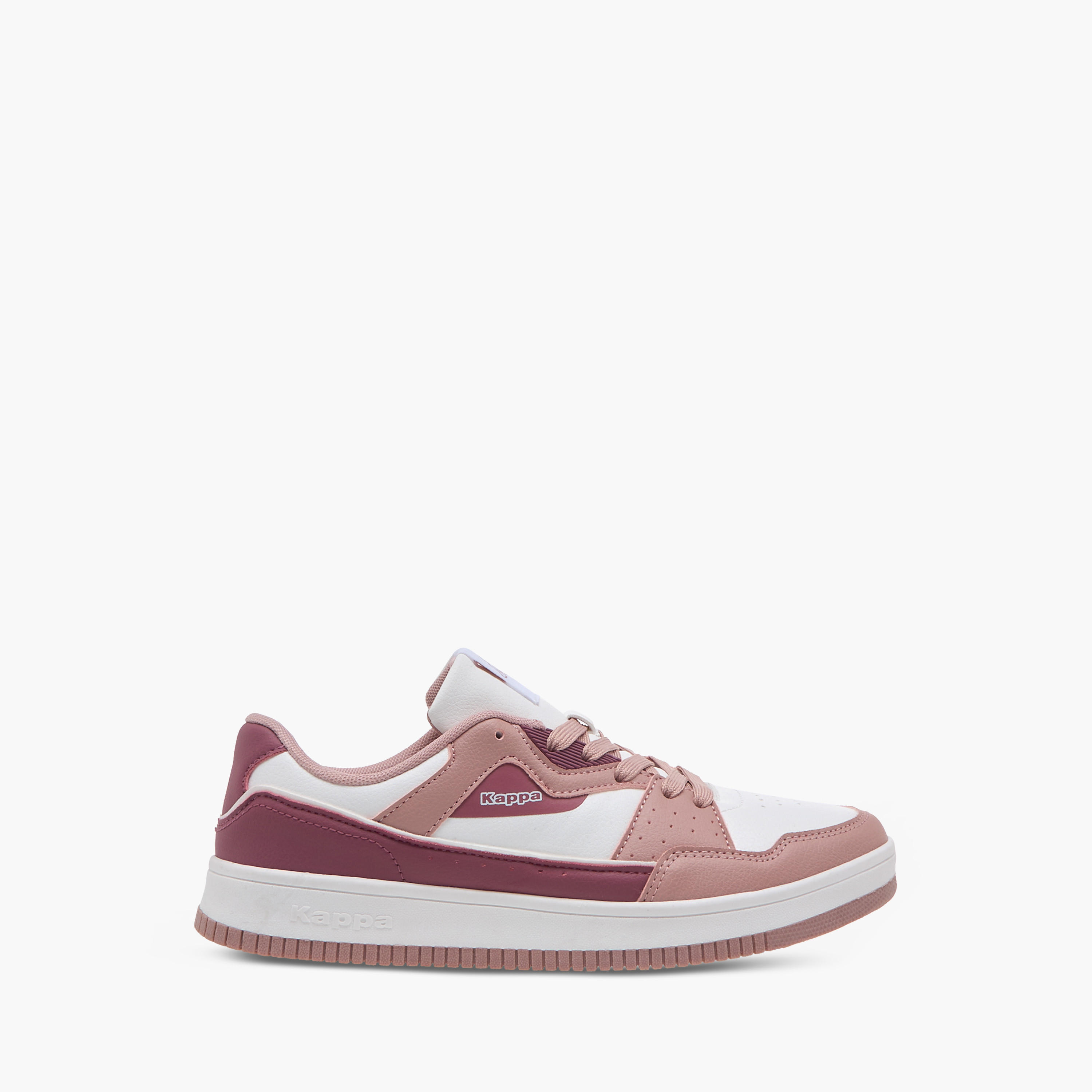 Kappa Women's Colourblock Sneakers with Lace-Up Closure-women-shoes-sneakers-image-3