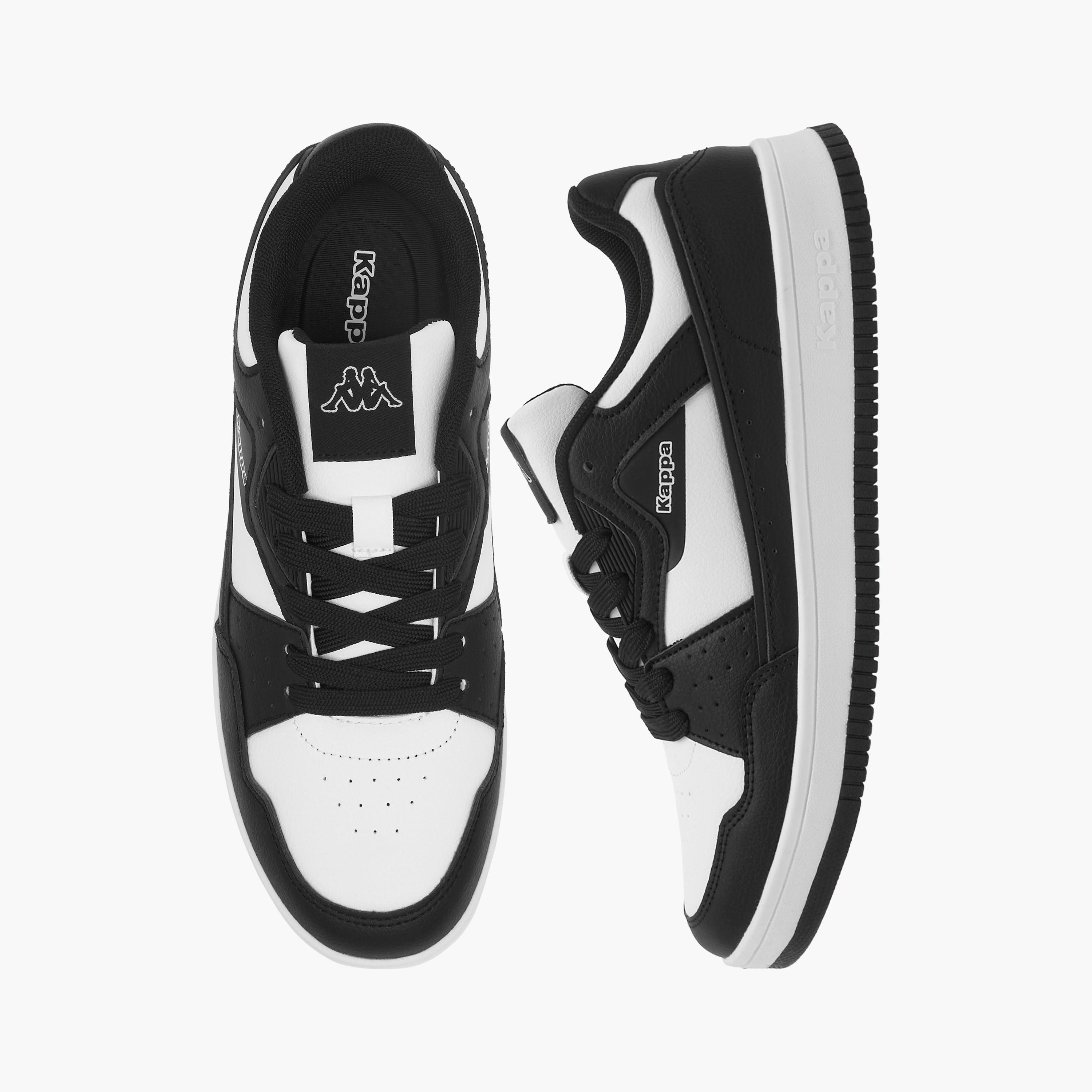 Kappa Women's Colourblock Sneakers with Lace-Up Closure-women-shoes-sneakers-image-1