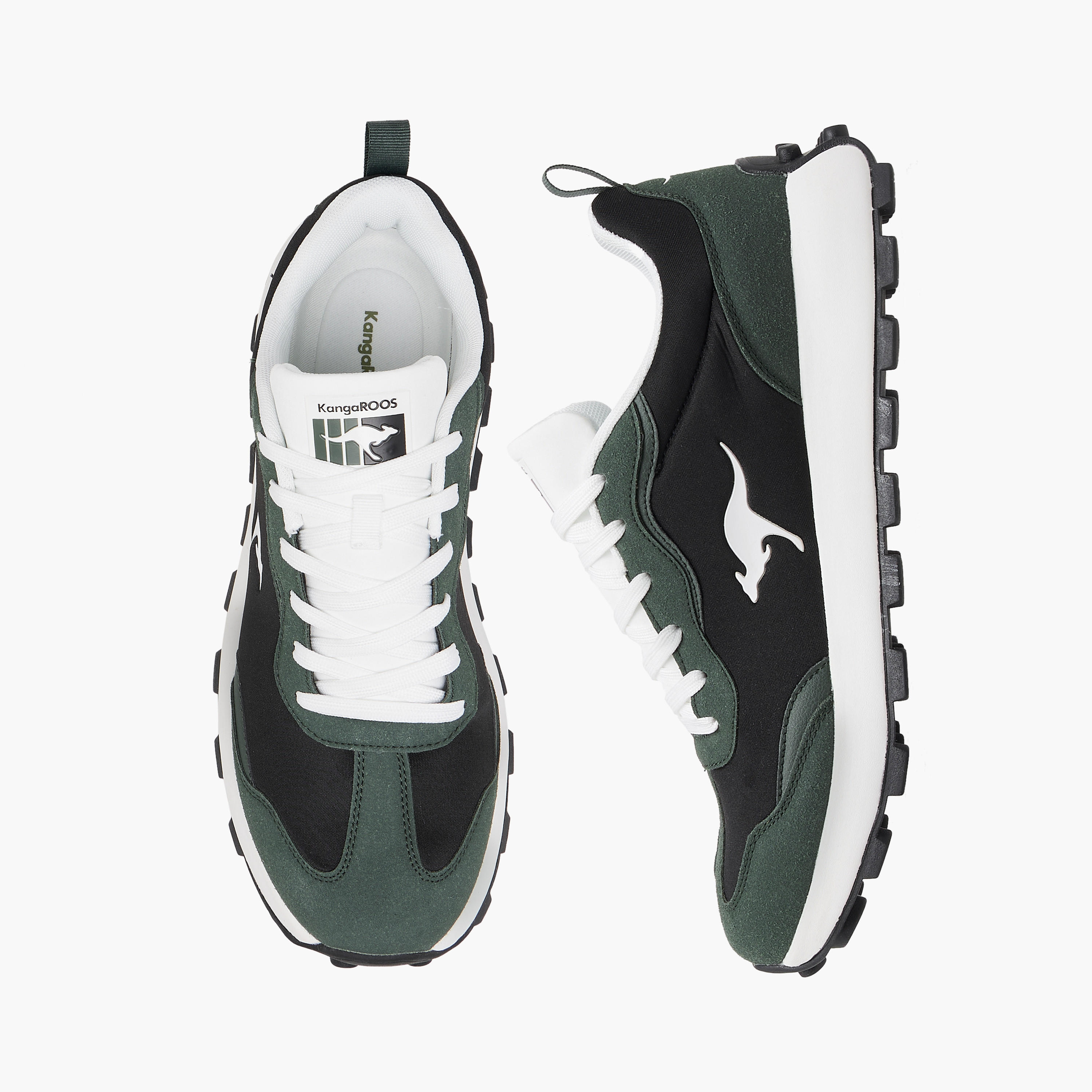 حذاء سنيكرز بألواح ورباط للرجال من كانجاروز-men-shoes-sneakers-image-1