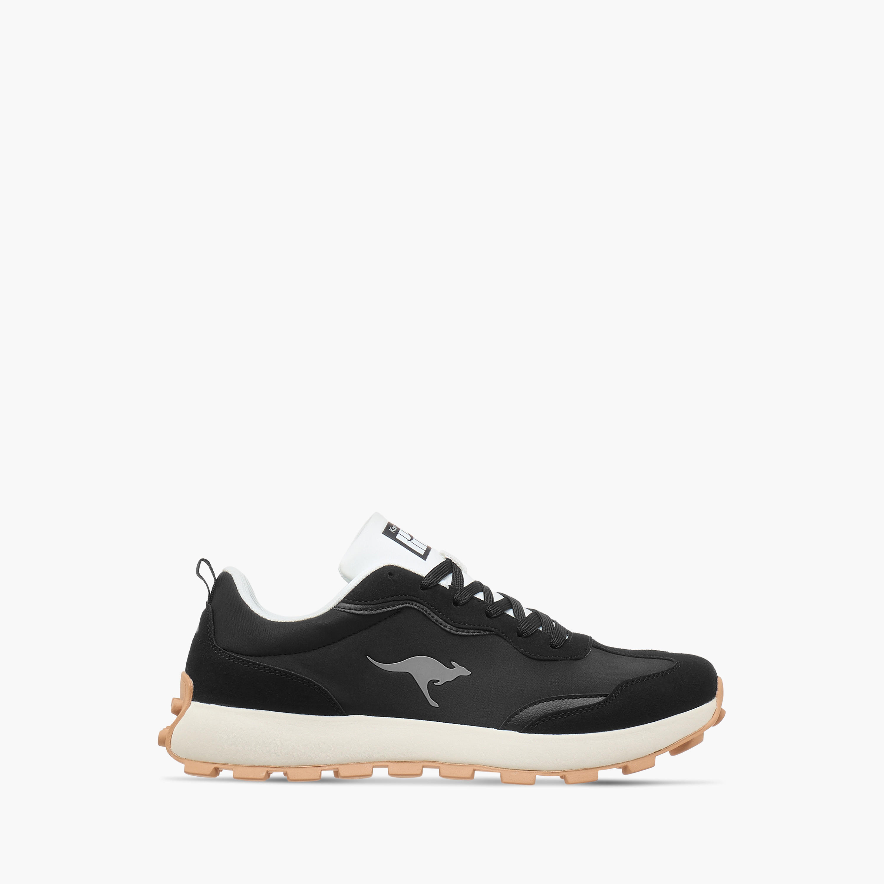 KangaROOS Men's Logo Print Sports Shoes with Lace-Up Closure-sports-men-shoes-image-3