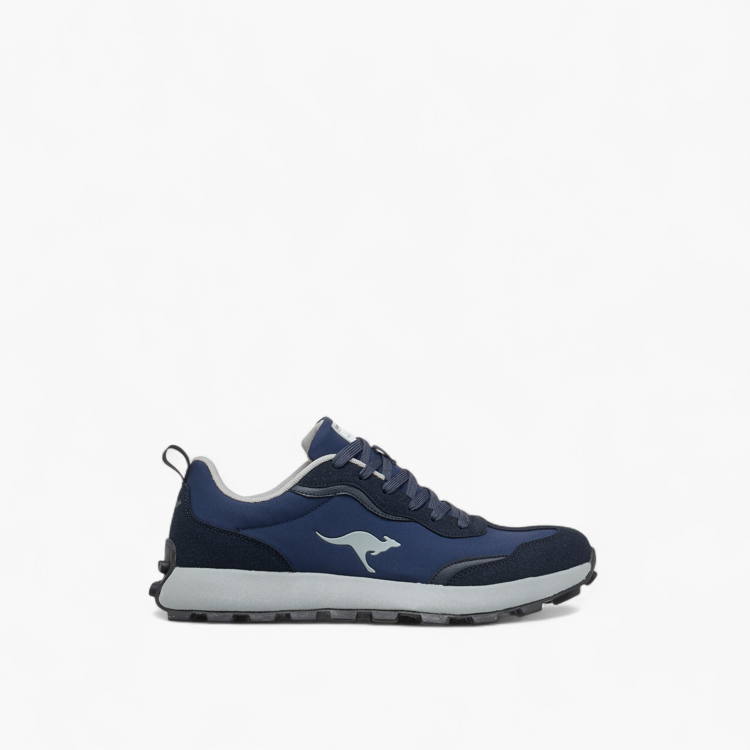 KangaROOS Men's Panelled Sneakers with Lace-Up Closure-men-shoes-sneakers-image-5