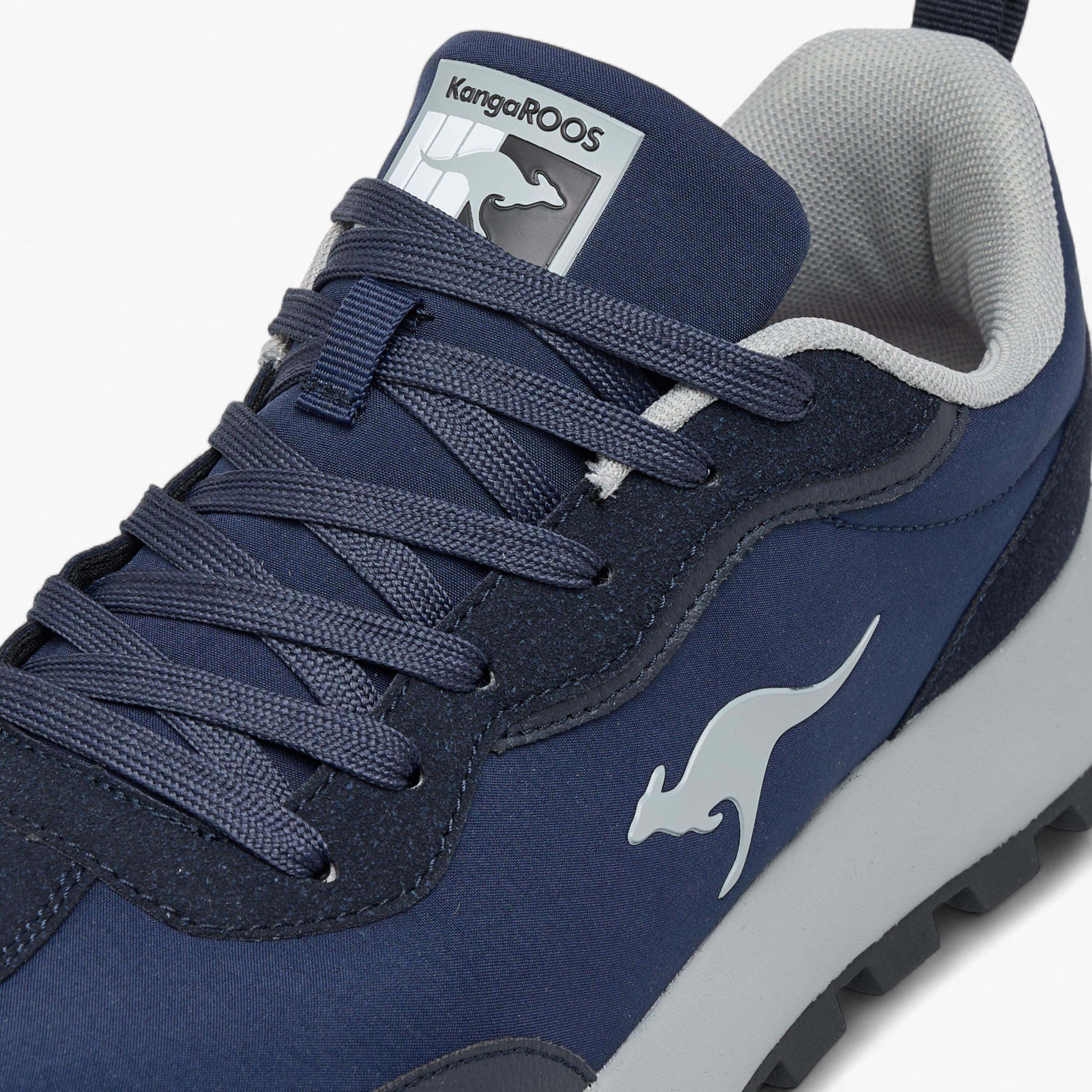 KangaROOS Men's Panelled Sneakers with Lace-Up Closure-men-shoes-sneakers-image-6