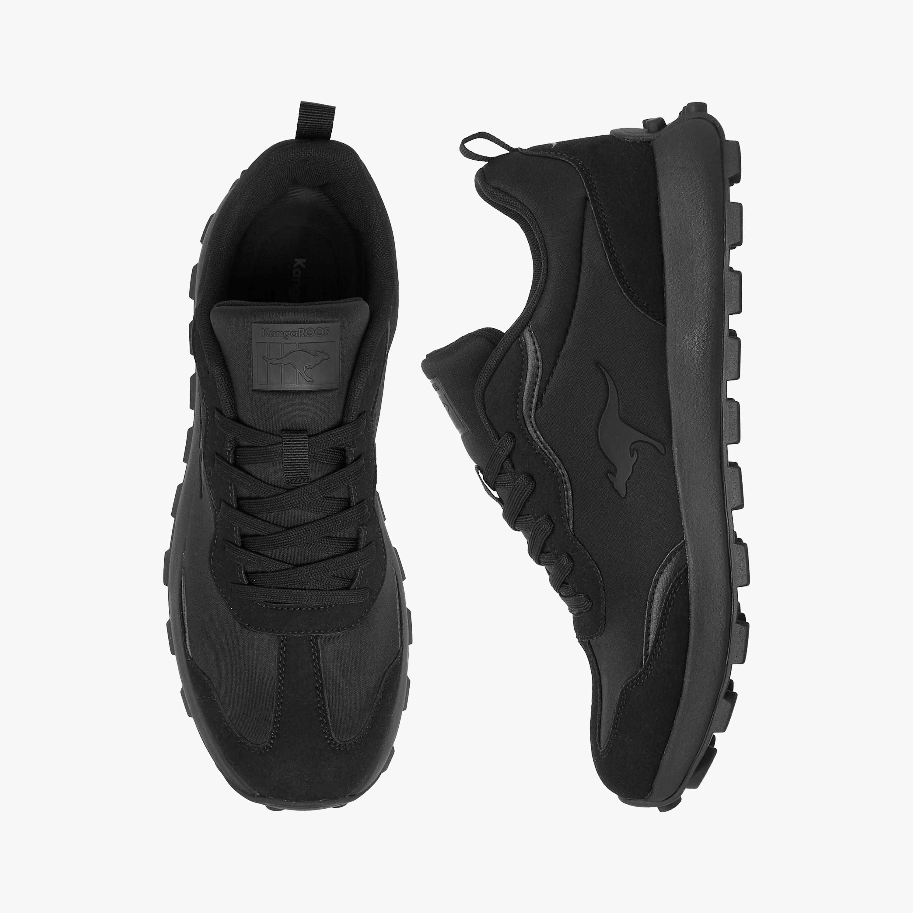 KangaROOS Men Monotone Lace-Up Sports Shoes-sports-men-shoes-image-1