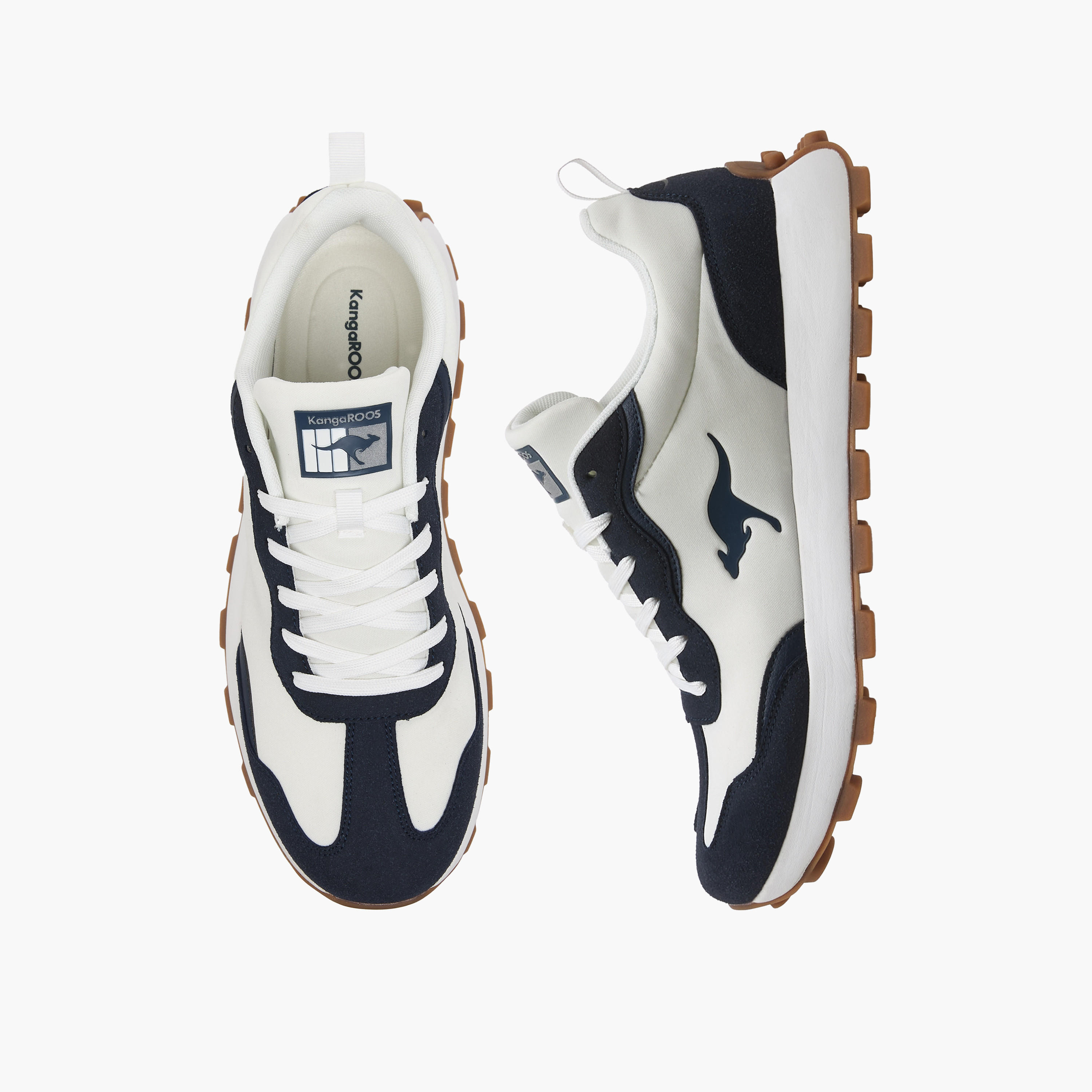 KangaROOS Men Lace-Up Ankle Sneakers-men-shoes-sneakers-image-1
