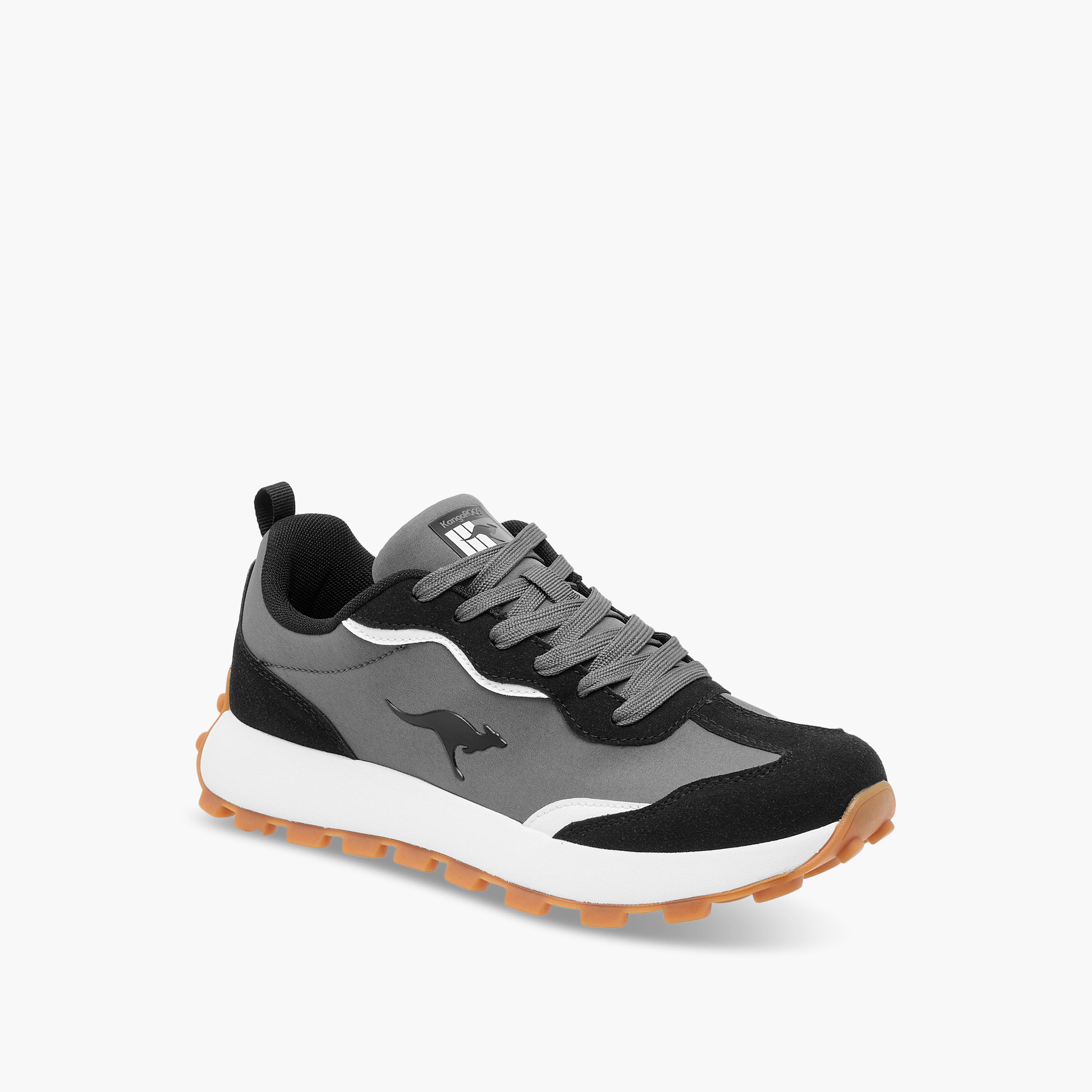 KangaROOS Women's Panelled Lace-Up Sports Shoes-women-shoes-sports-image-2