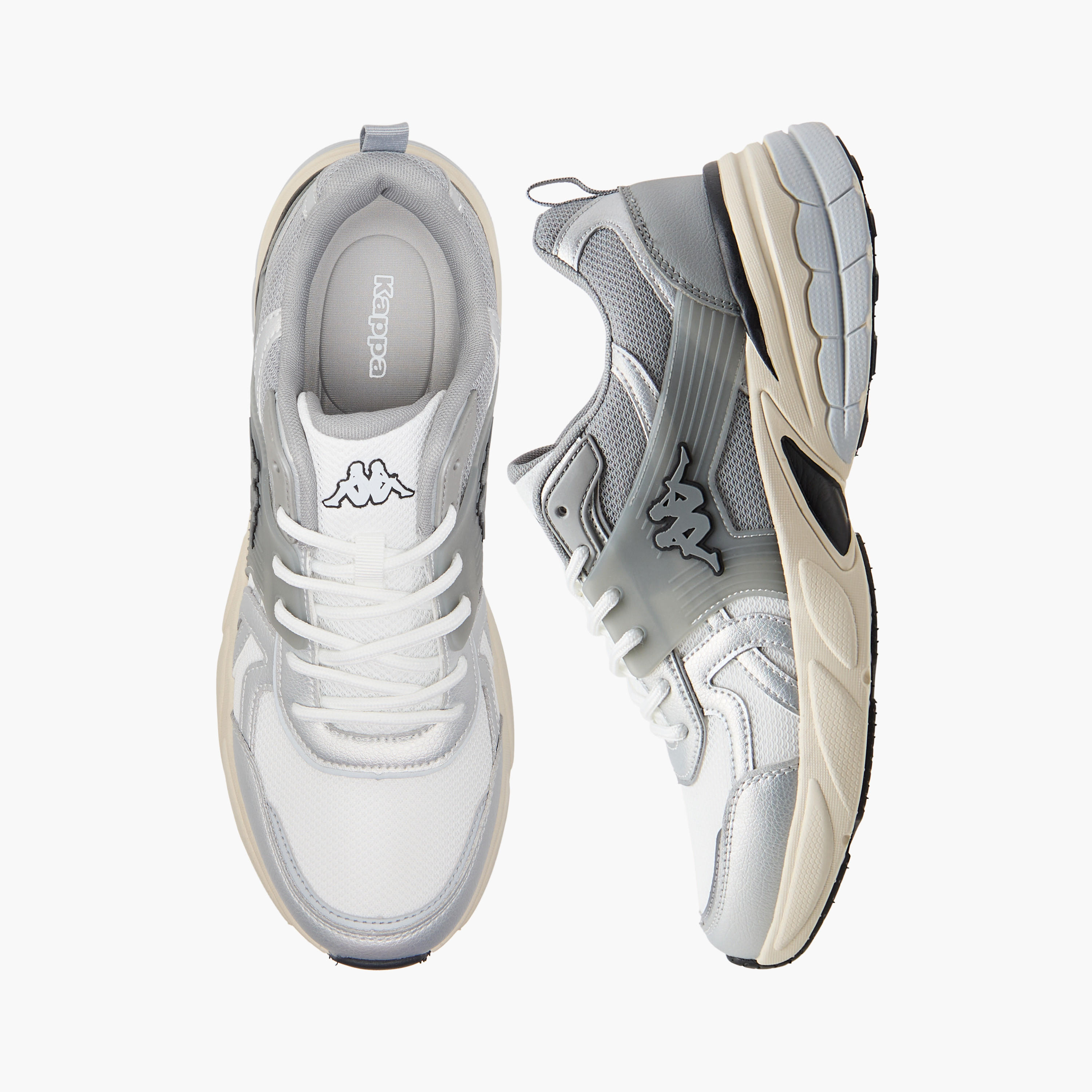 Kappa Men's Panelled Lace-Up Sports Shoes-sports-men-shoes-image-1