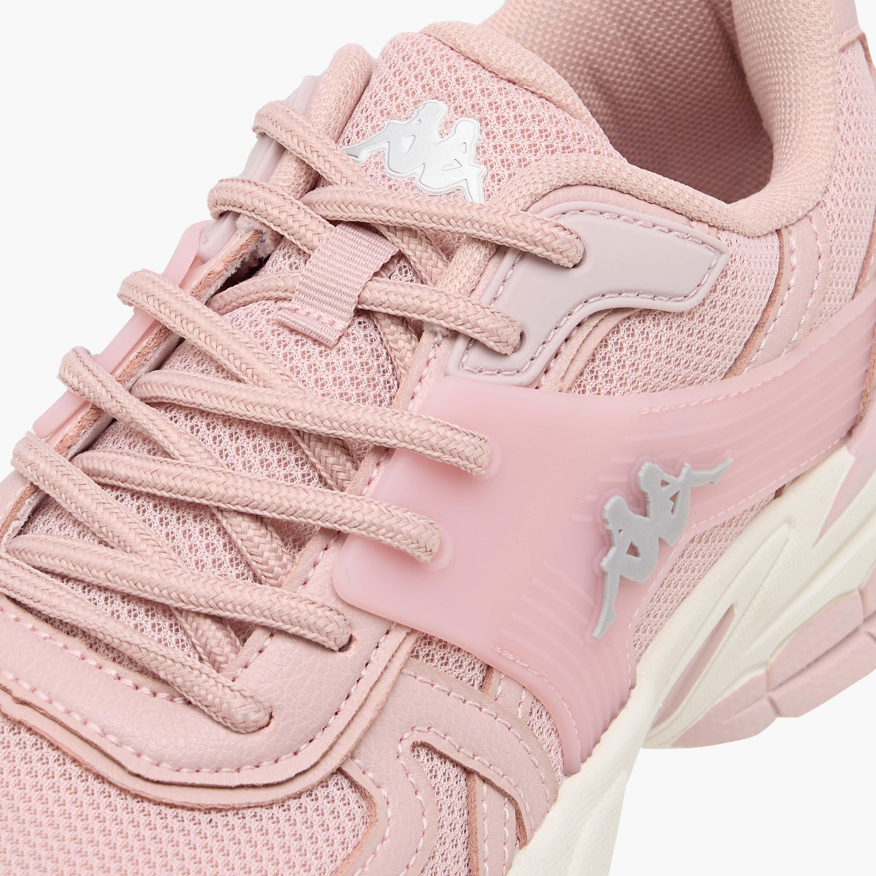 Kappa Women's Panelled Sports Shoes with Lace-Up Closure-women-shoes-sports-image-4