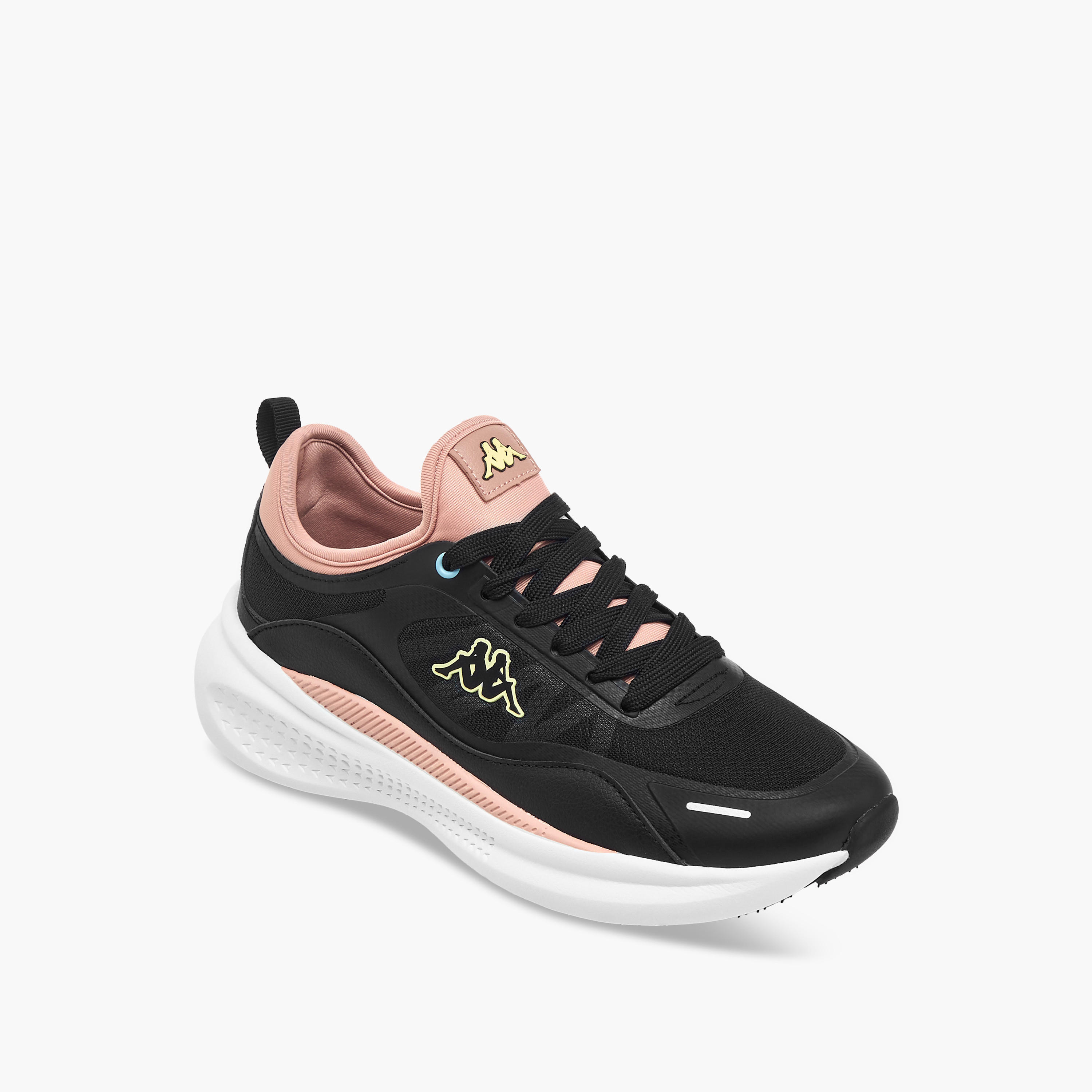 Kappa Women's Logo Print Sports Shoes with Lace-Up Closure-women-shoes-sneakers-image-2