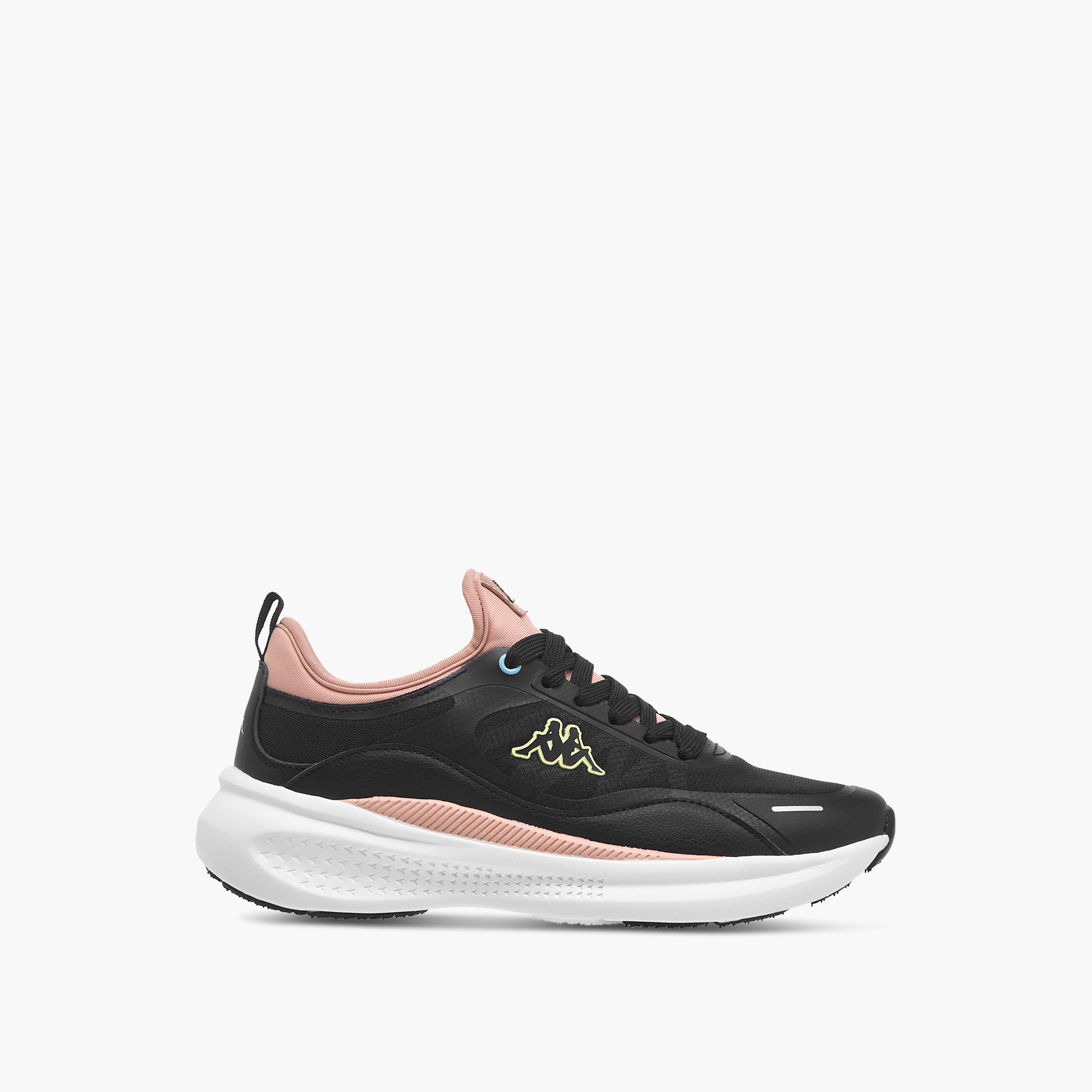 Kappa Women's Logo Print Sports Shoes with Lace-Up Closure-women-shoes-sneakers-image-3