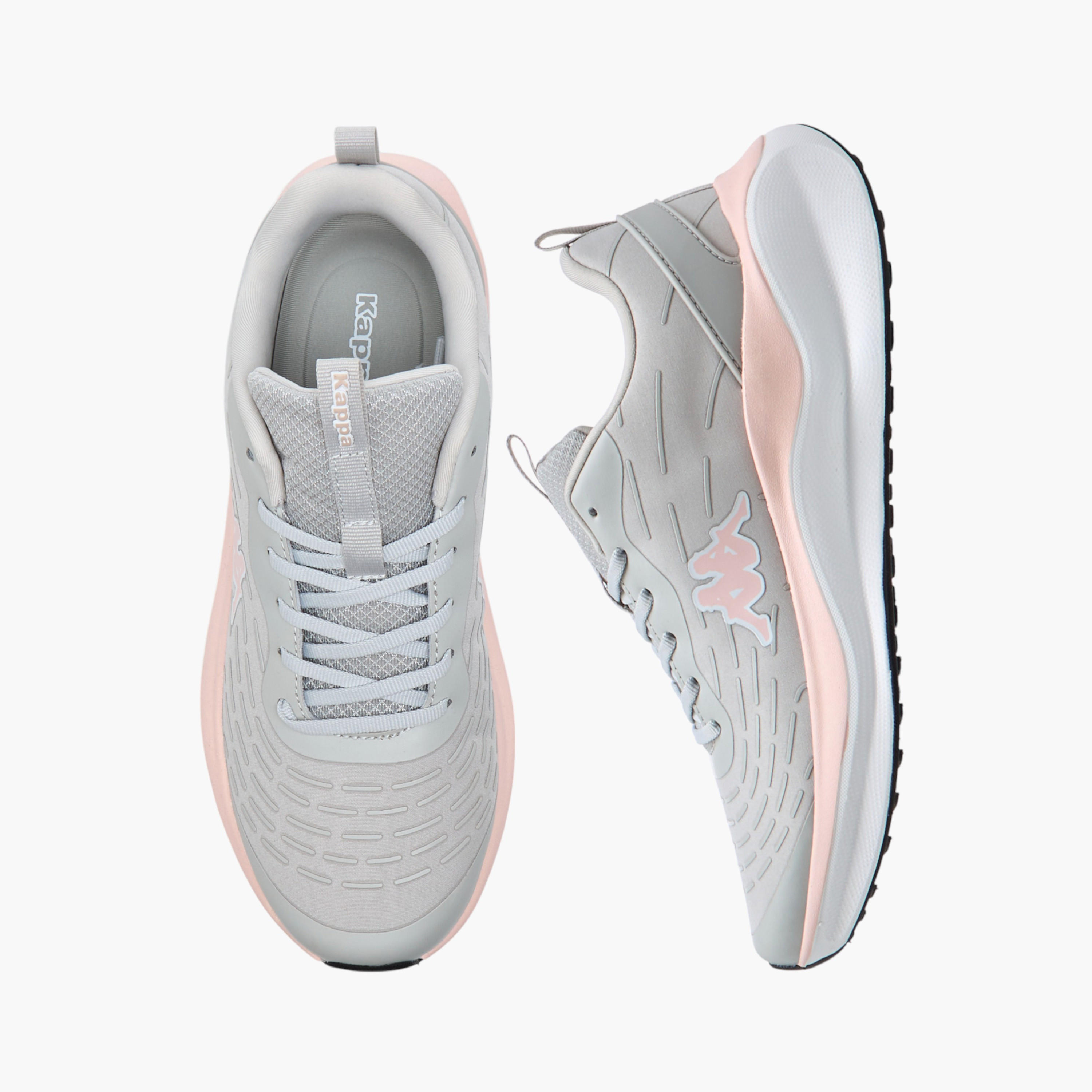 Kappa Women's Logo Detail Sports Shoes with Lace-Up Closure-women-shoes-sports-image-1