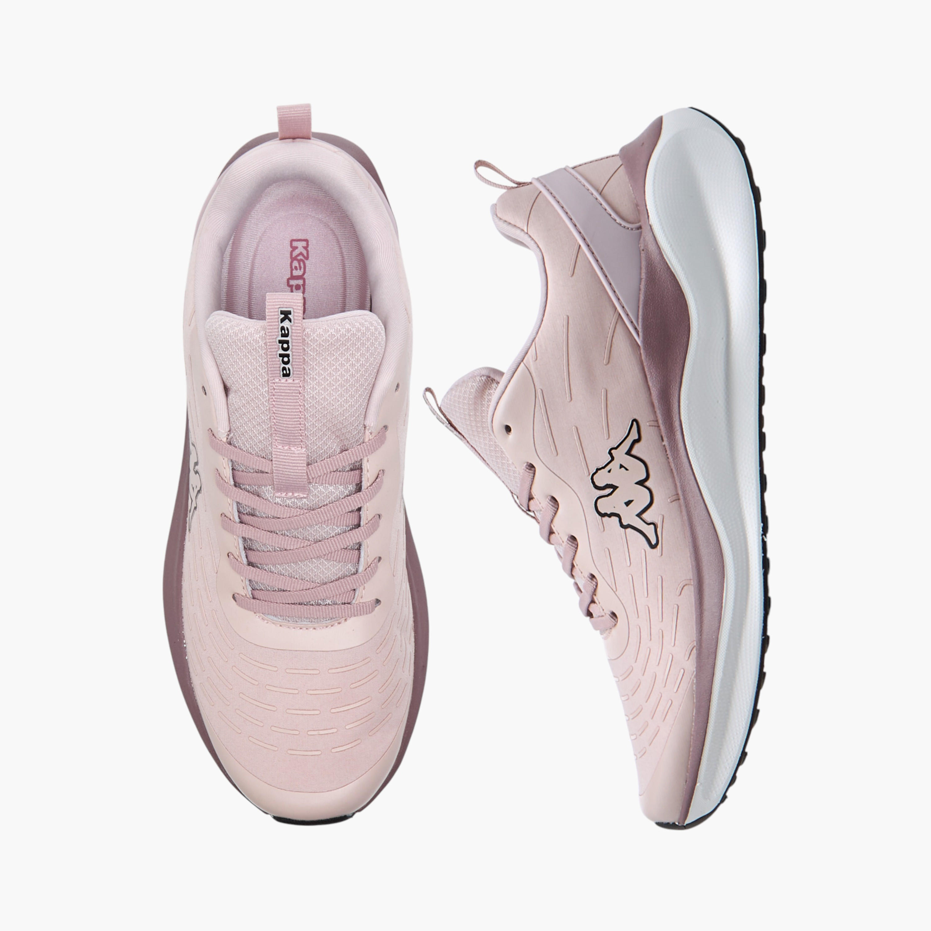 Kappa Women's Logo Detail Sports Shoes with Lace-Up Closure-women-shoes-sports-image-1