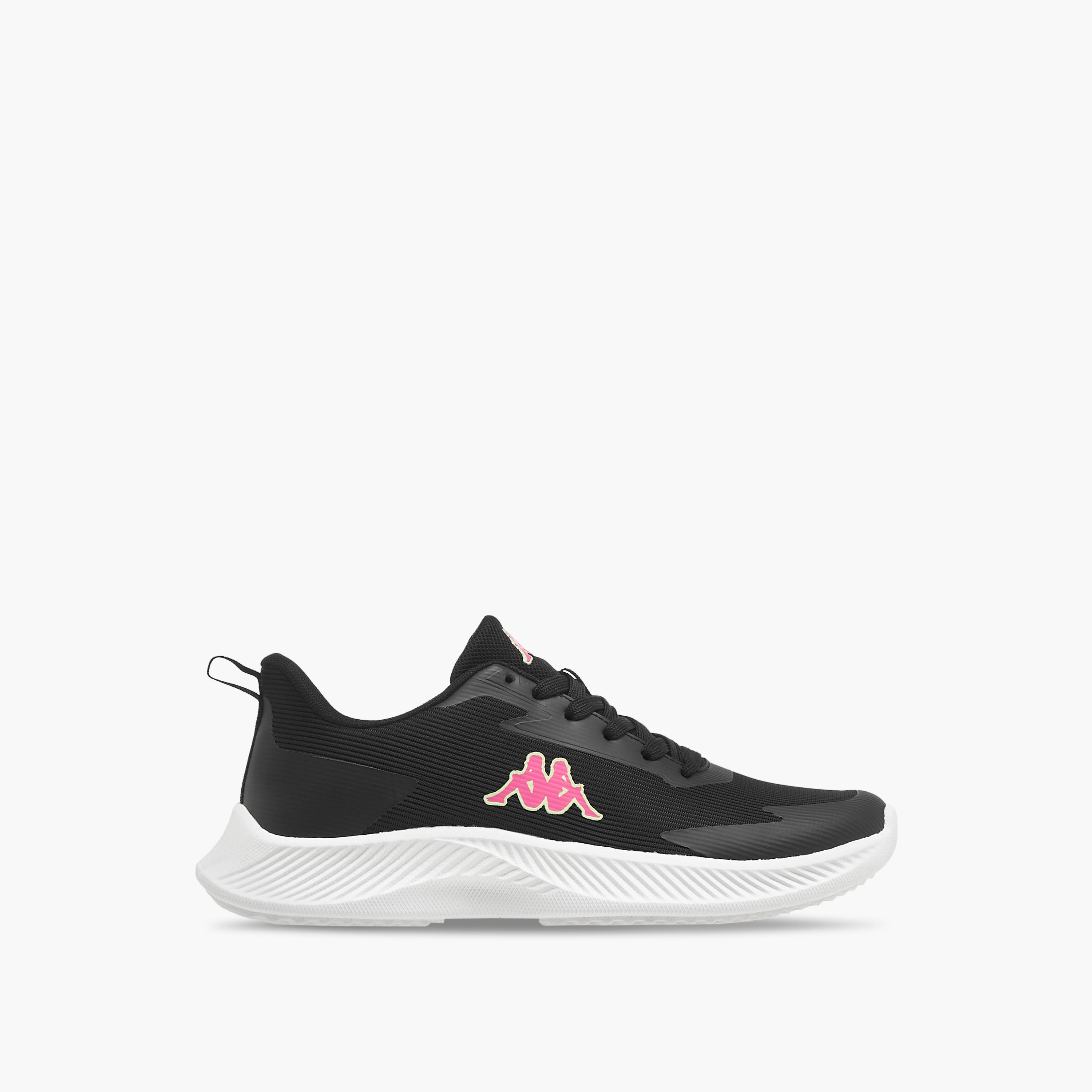 Kappa Women's Logo Detail Sports Shoes with Lace-Up Closure-women-shoes-sneakers-image-3