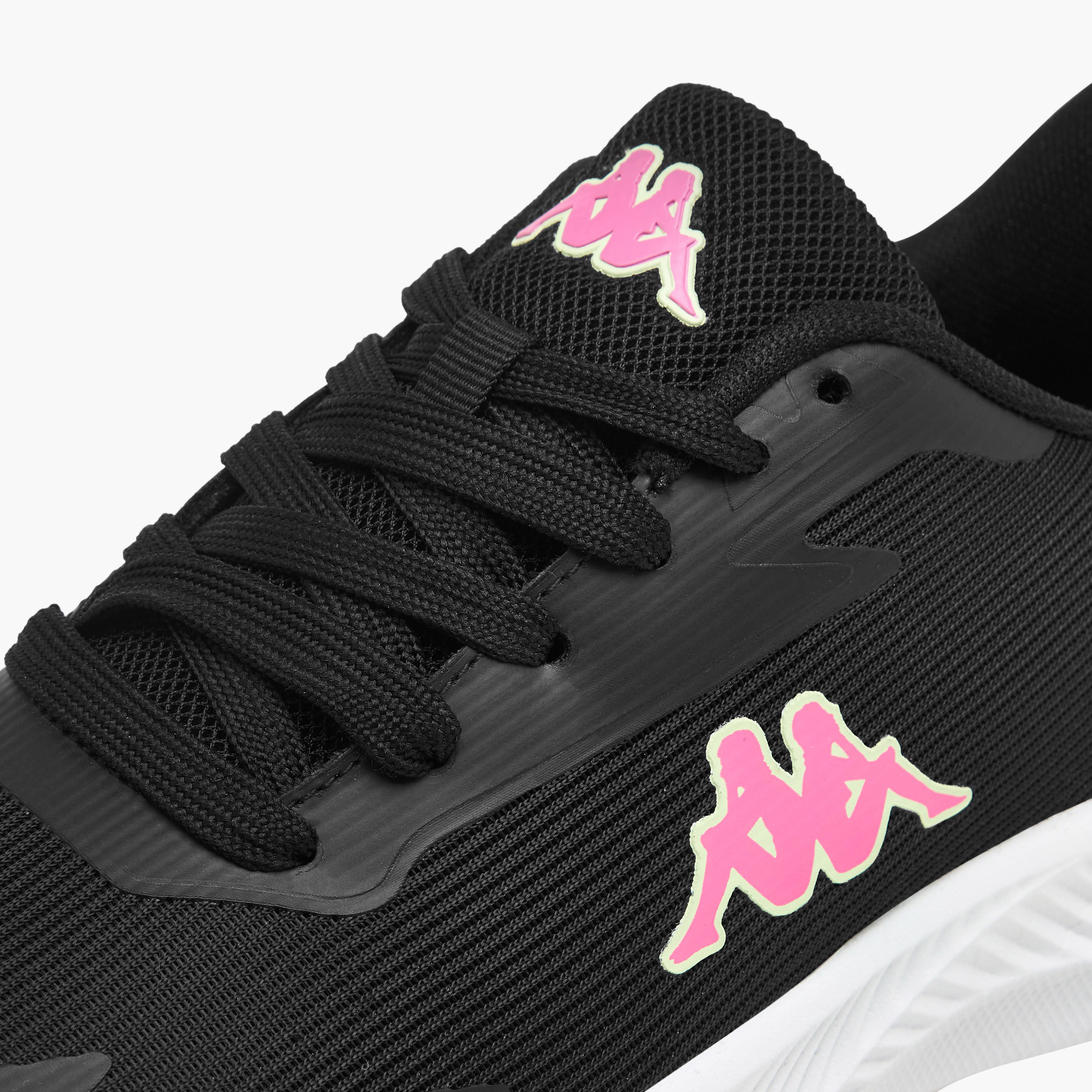 Kappa Women's Logo Detail Sports Shoes with Lace-Up Closure-women-shoes-sneakers-image-4
