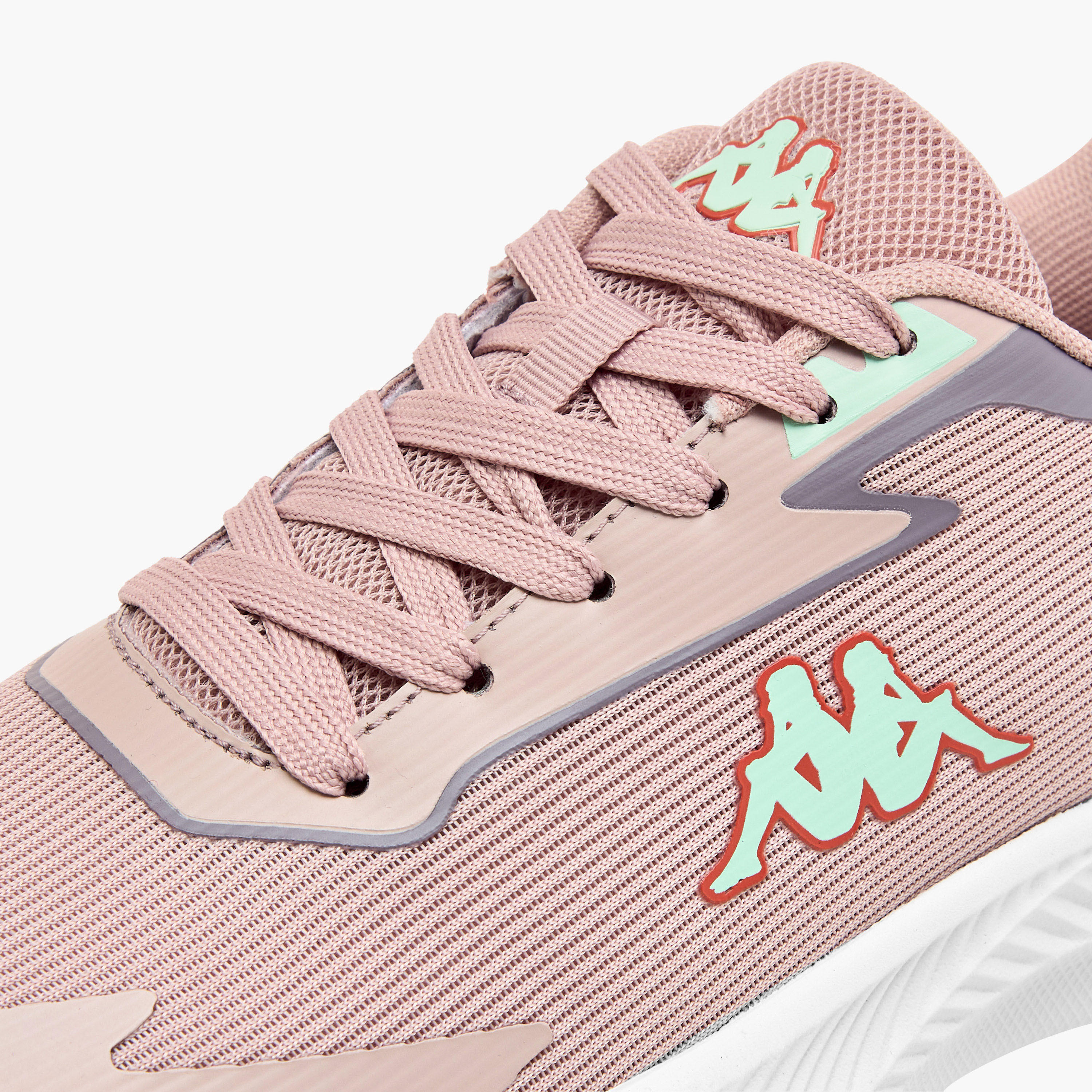 Kappa Women's Logo Detail Sports Shoes with Lace-Up Closure-women-shoes-sneakers-image-4