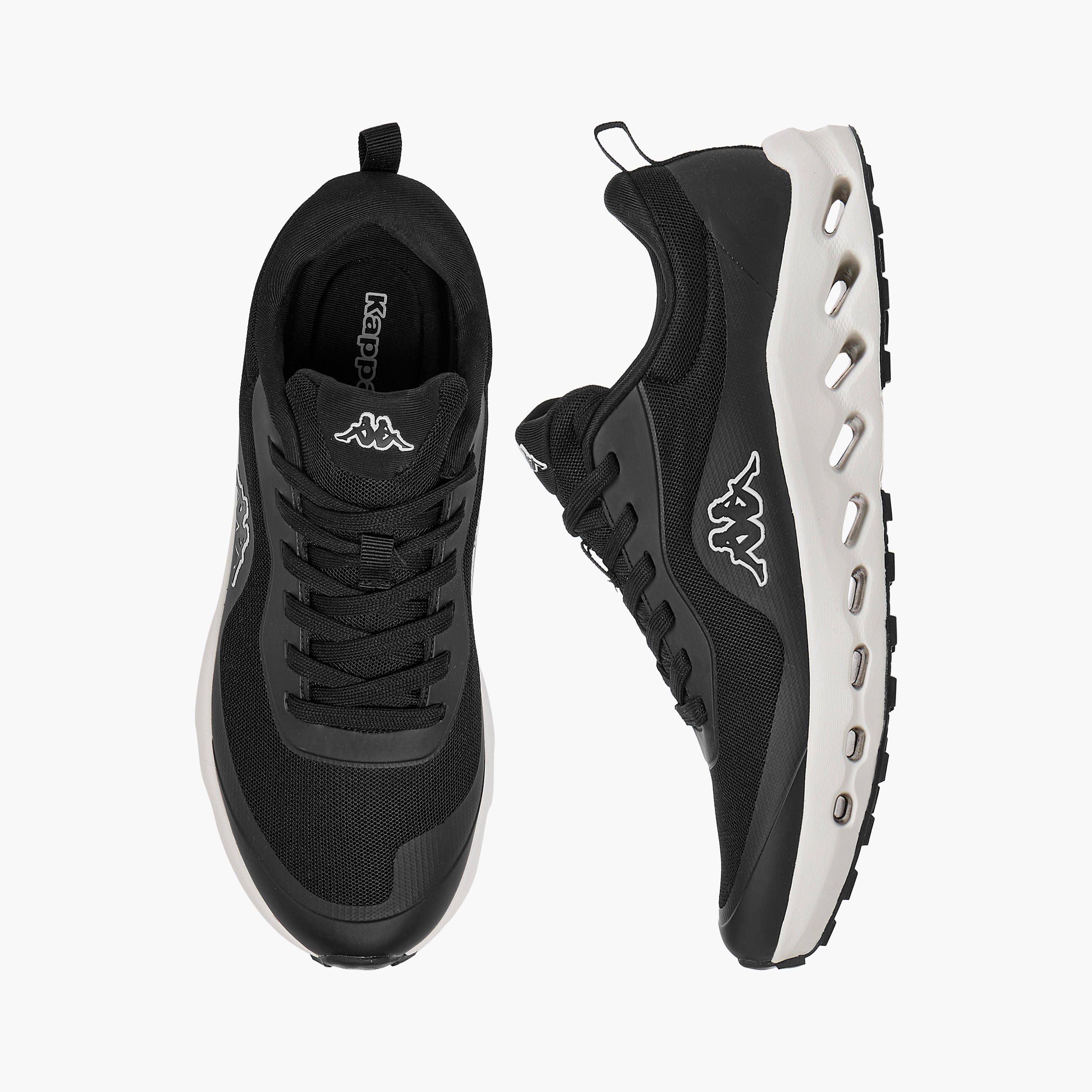 Kappa Women's Logo Detail Sports Shoes with Lace-Up Closure-women-shoes-sports-image-1