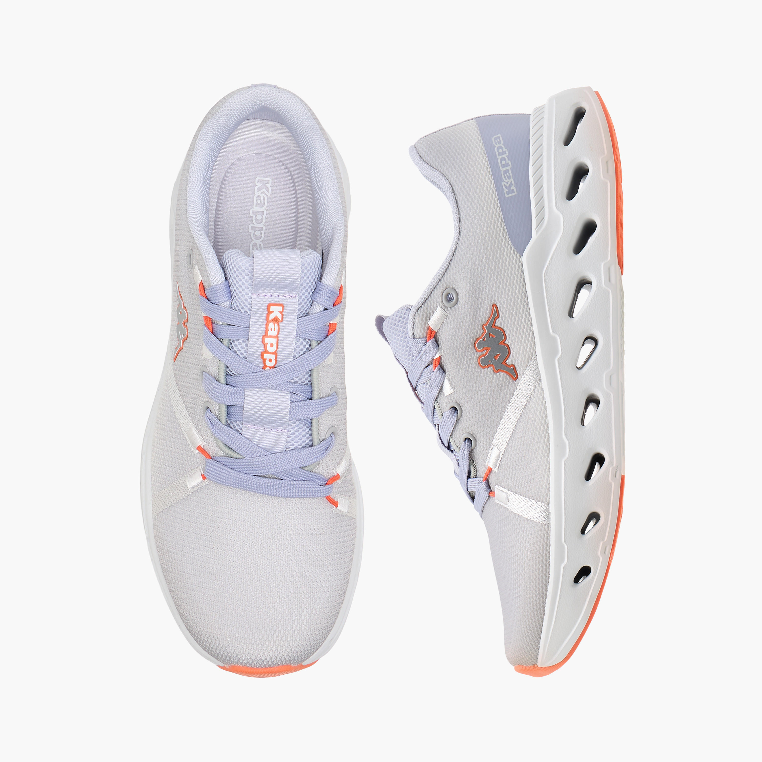 حذاء رياضي بتفاصيل شعار ورباط إغلاق للنساء من كابا-women-shoes-sports-image-1