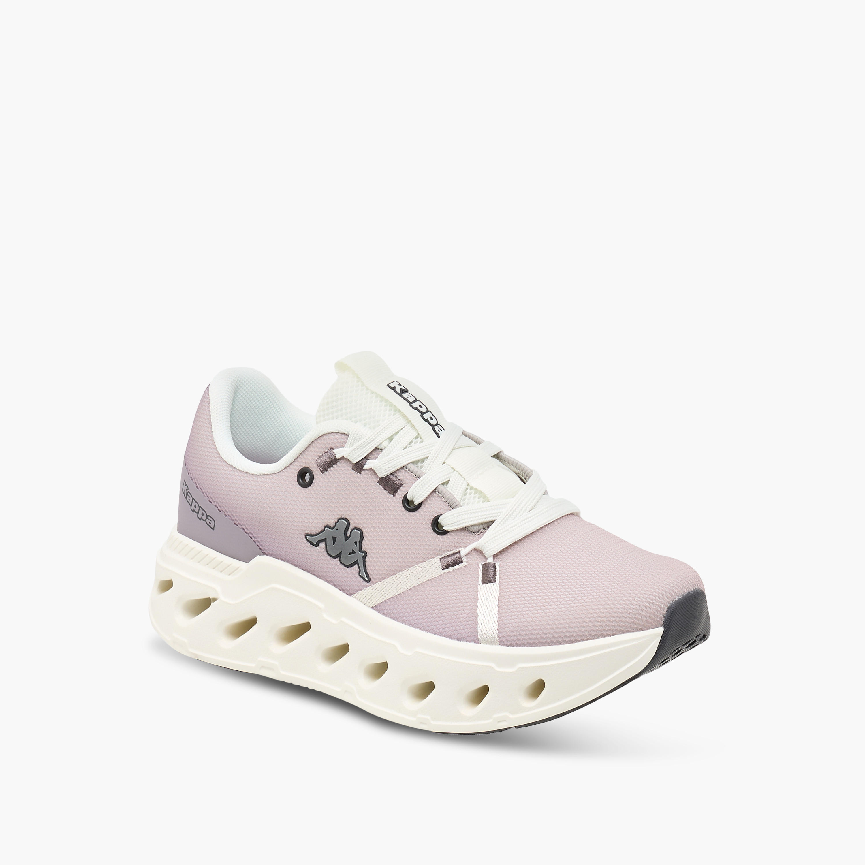 Kappa Women's Logo Detail Lace-Up Sports Shoes-women-shoes-sneakers-image-2