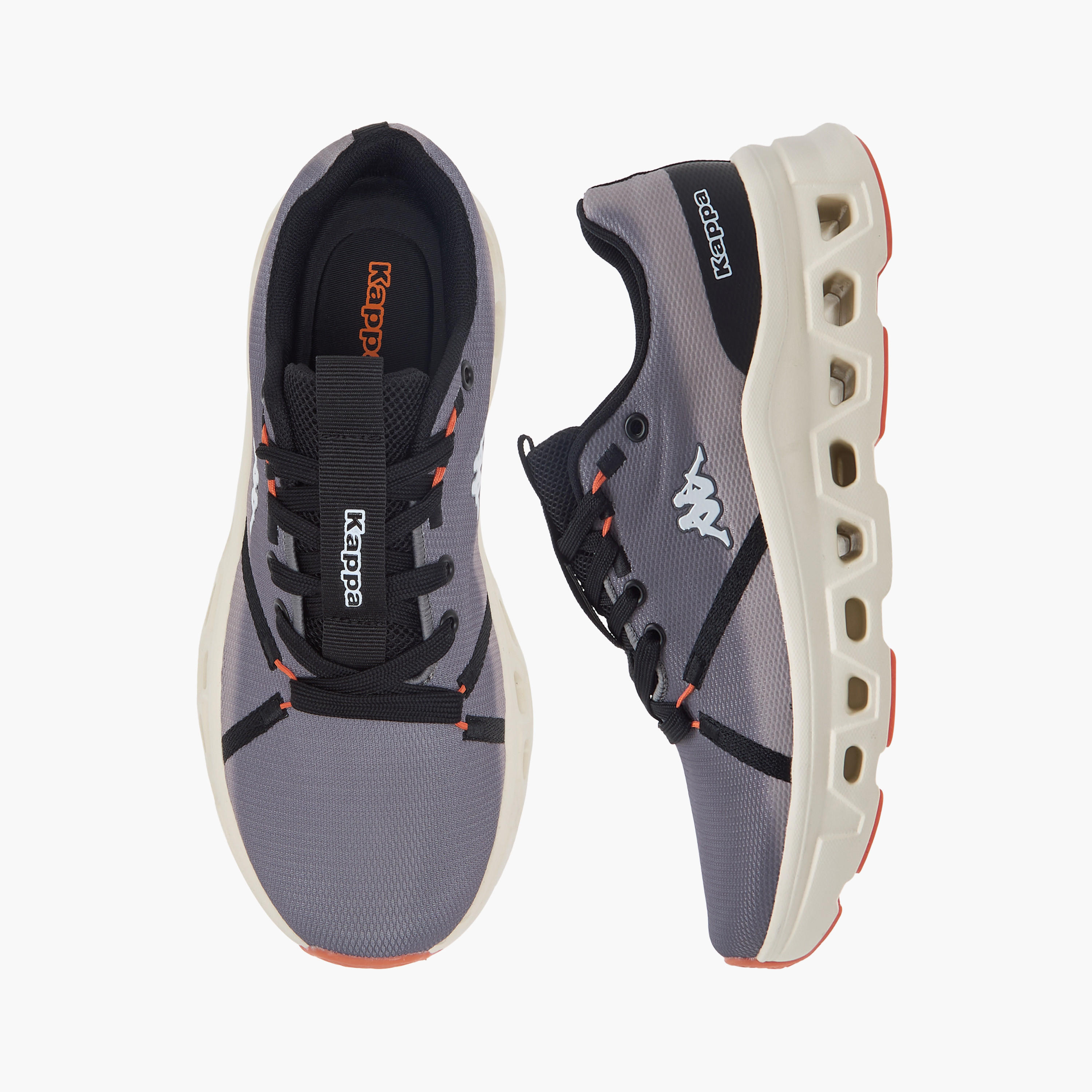 Kappa Women's Textured Lace-Up Sports Shoes-women-shoes-sneakers-image-1