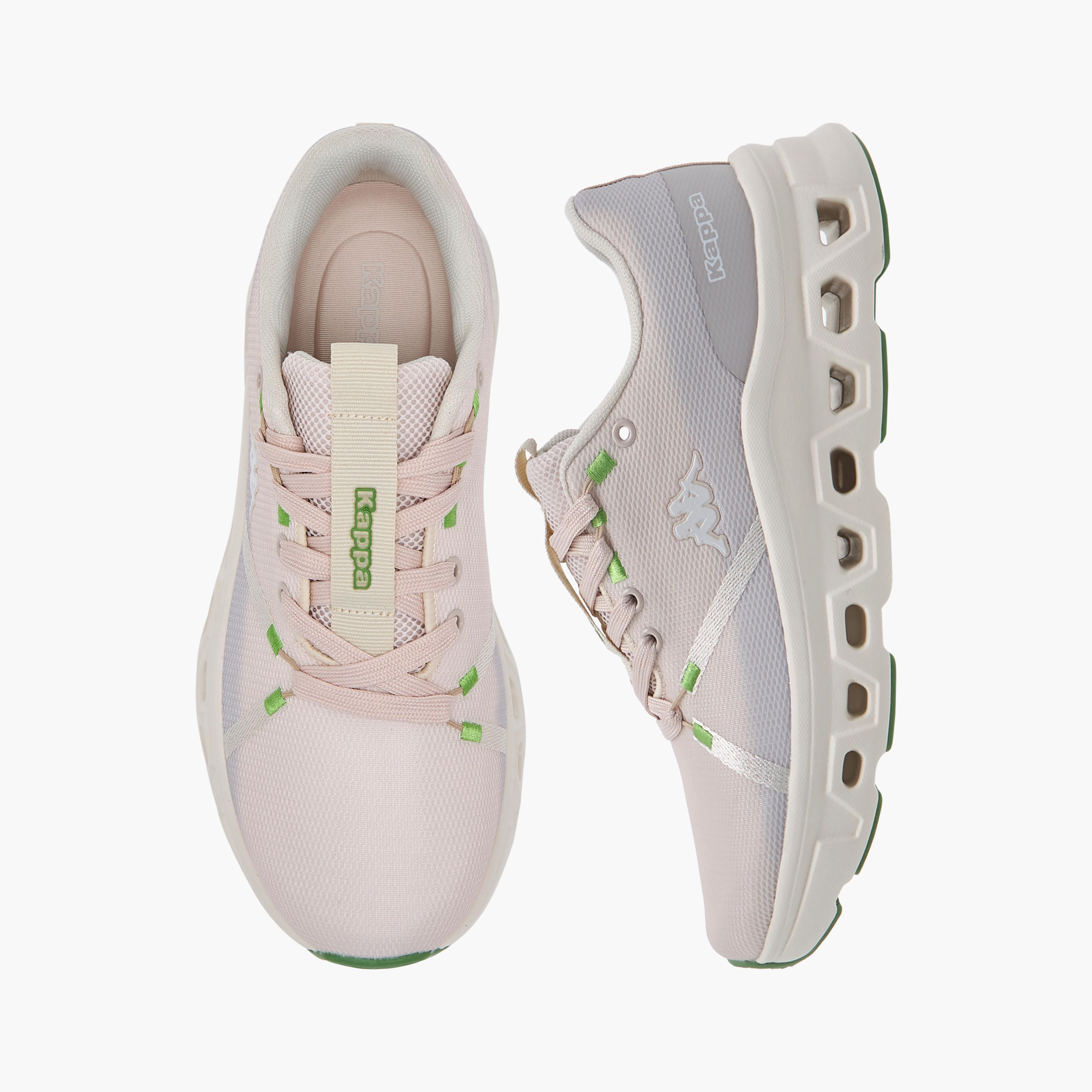Kappa Women's Textured Lace-Up Sports Shoes-women-shoes-sneakers-image-1