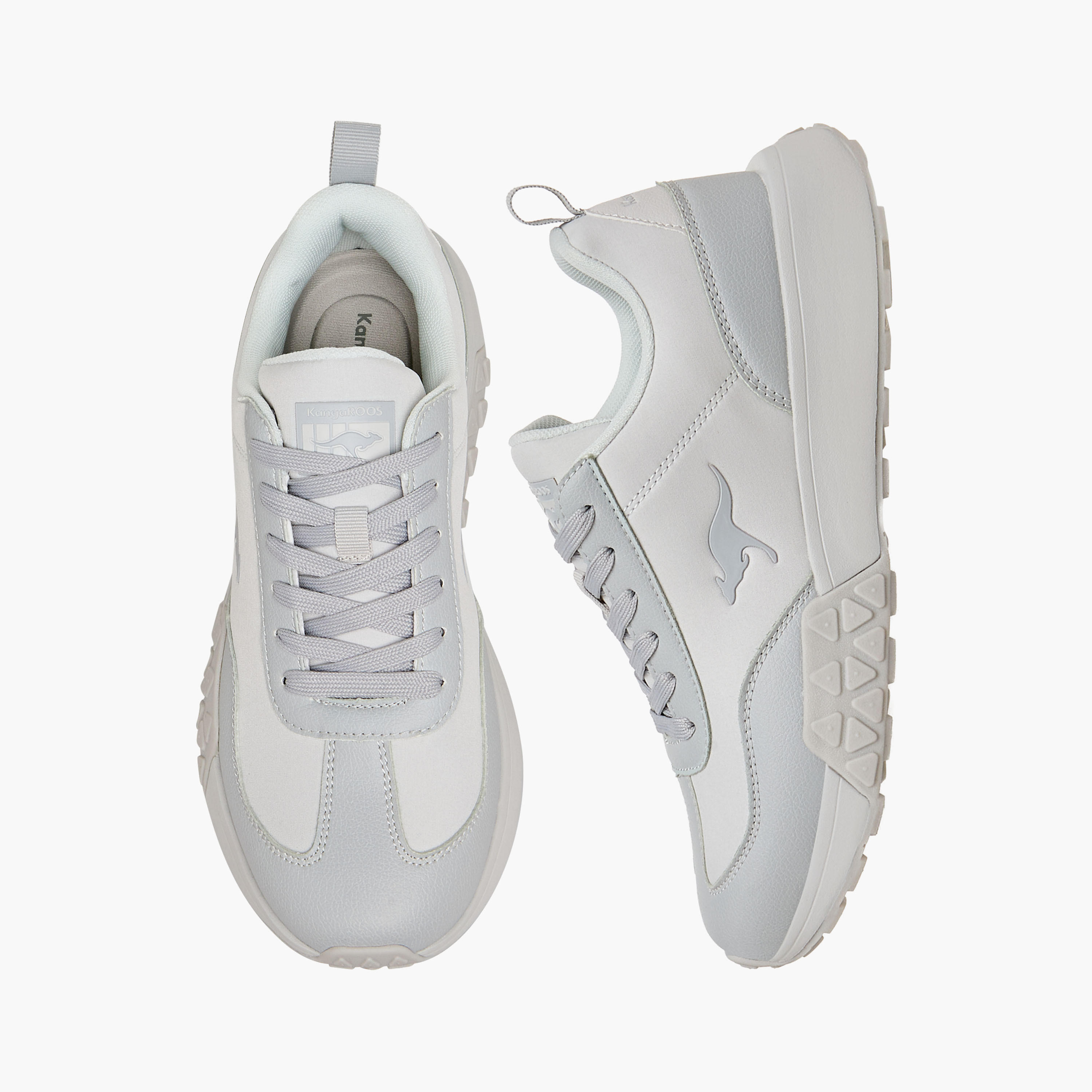 KangaROOS Womens Lace-Up Sneakers-women-shoes-sneakers-image-1