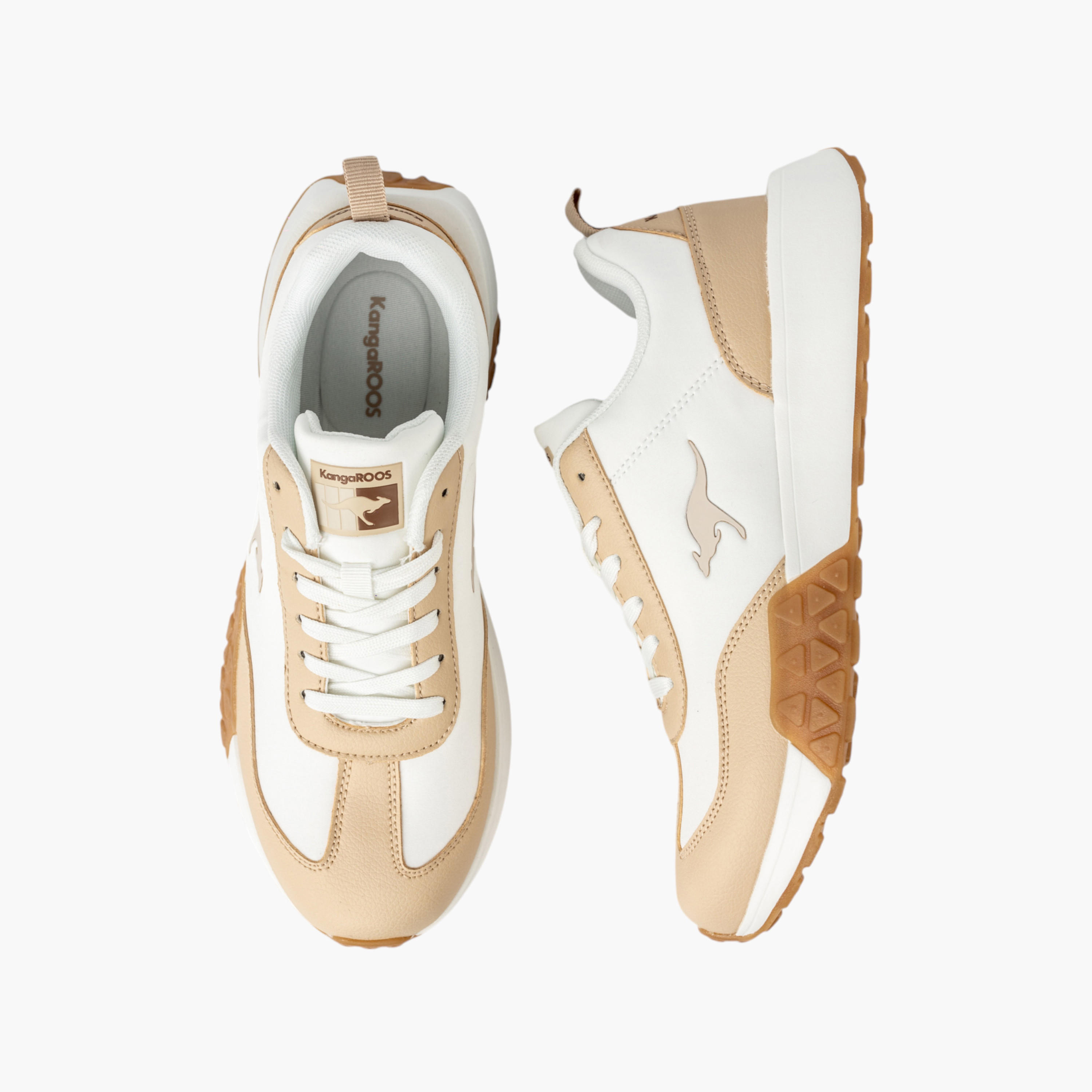 KangaROOS Womens Lace-Up Sneakers-women-shoes-sneakers-image-1