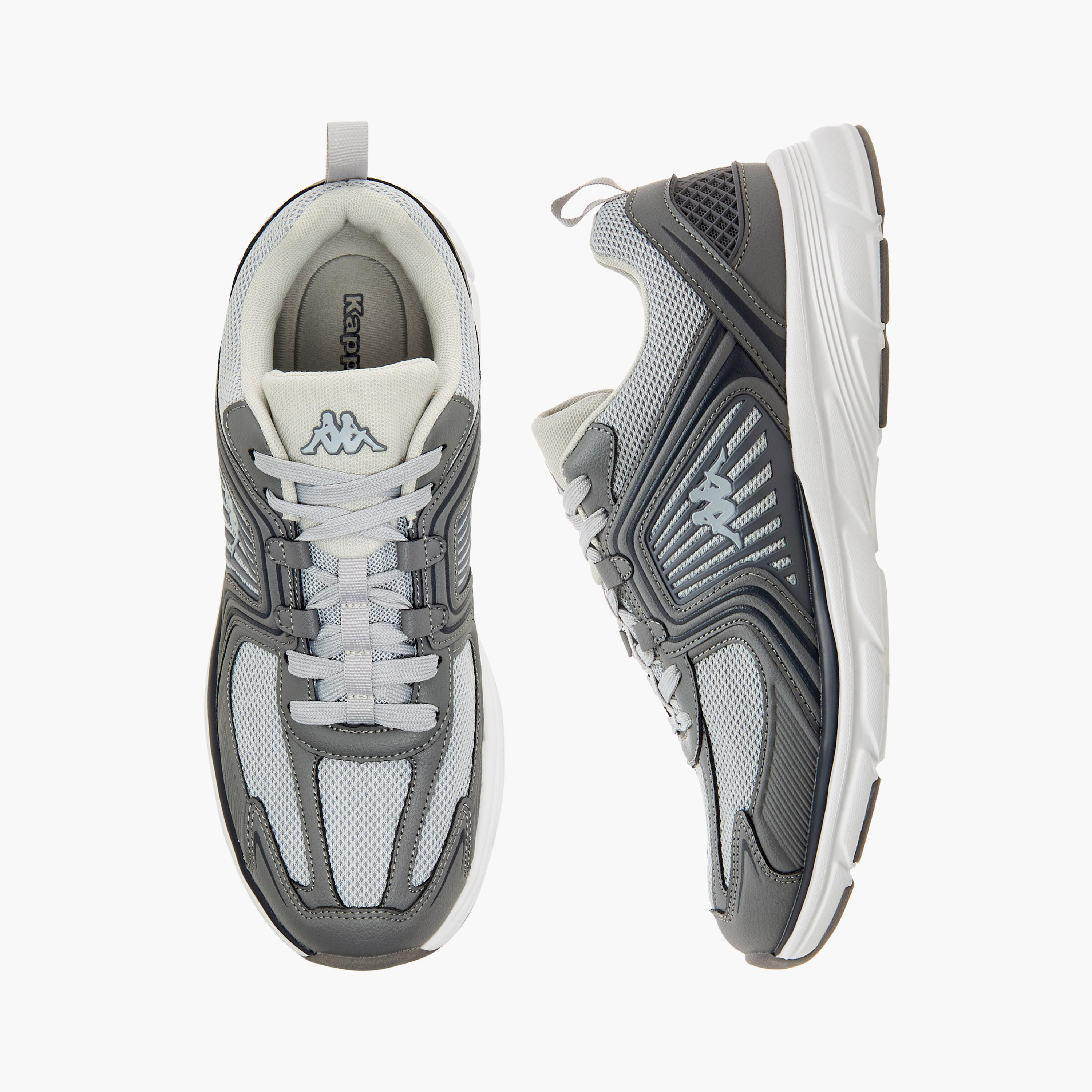 Kappa Men Panelled Lace-Up Sports Shoes-men-shoes-sports-image-1