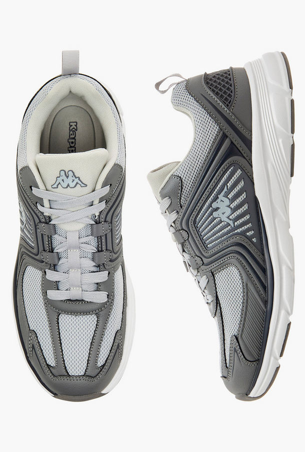 Kappa Men Panelled Lace-Up Sports Shoes-men-shoes-sports-image-1