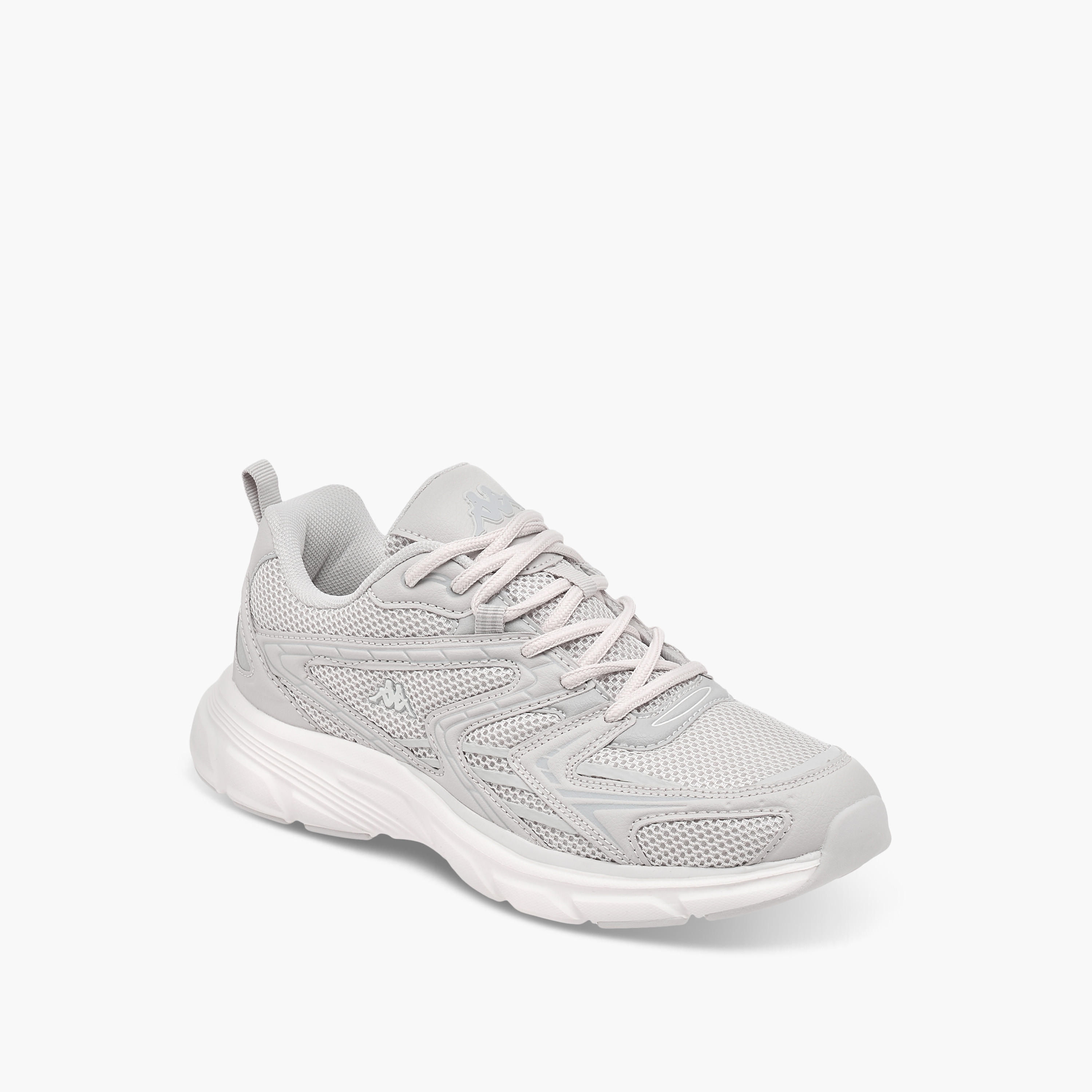 Kappa Women's Textured Sports Shoes with Lace-Up Closure-women-shoes-sports-image-2
