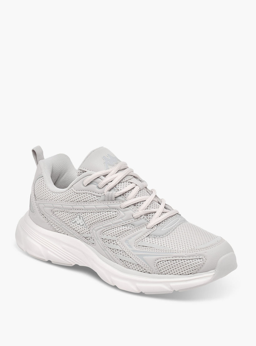 Kappa Women's Textured Sports Shoes with Lace-Up Closure-women-shoes-sports-image-2
